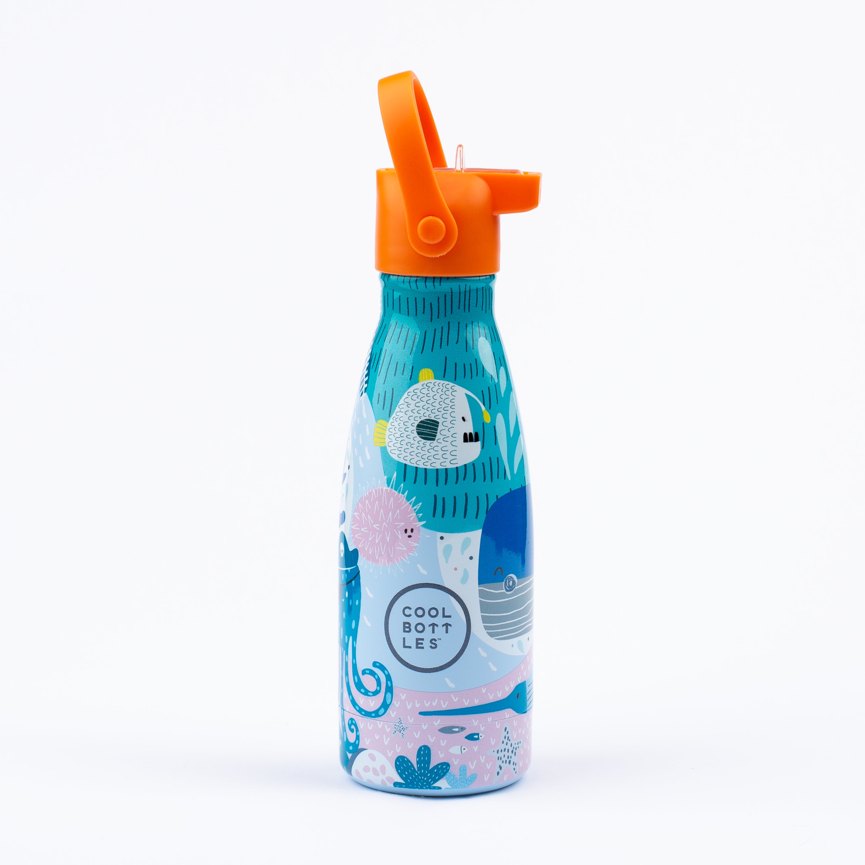 Botella Térmica Para Niños De Acero Inoxidable Cool Bottles. Sea World 260ml - multicolor - 