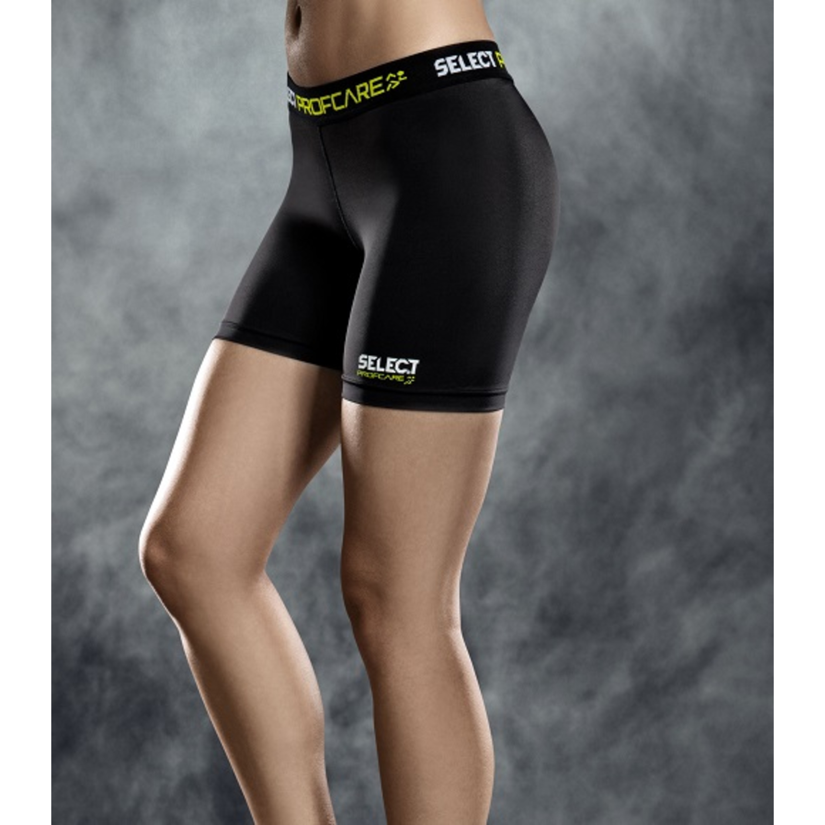 Select 6402w Pantalones Cortos De Compresión Para Mujer - Negro - Pantalón Corto Deportivo  MKP