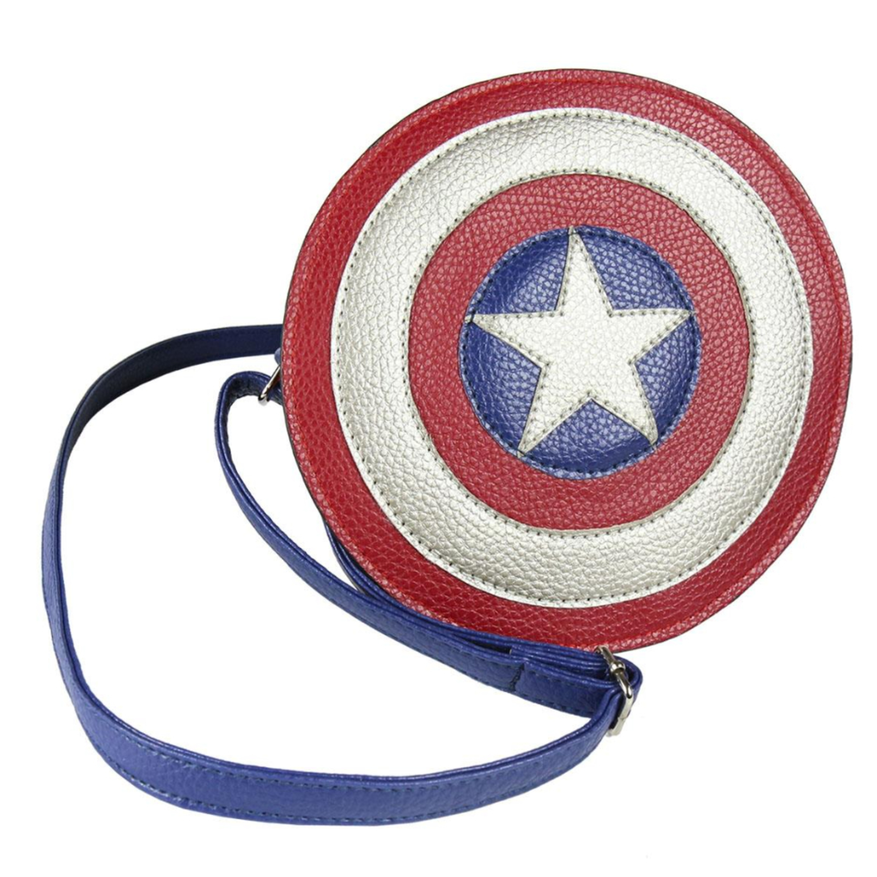Bolso Bandolera Capitán América 64068 - Burdeos  MKP