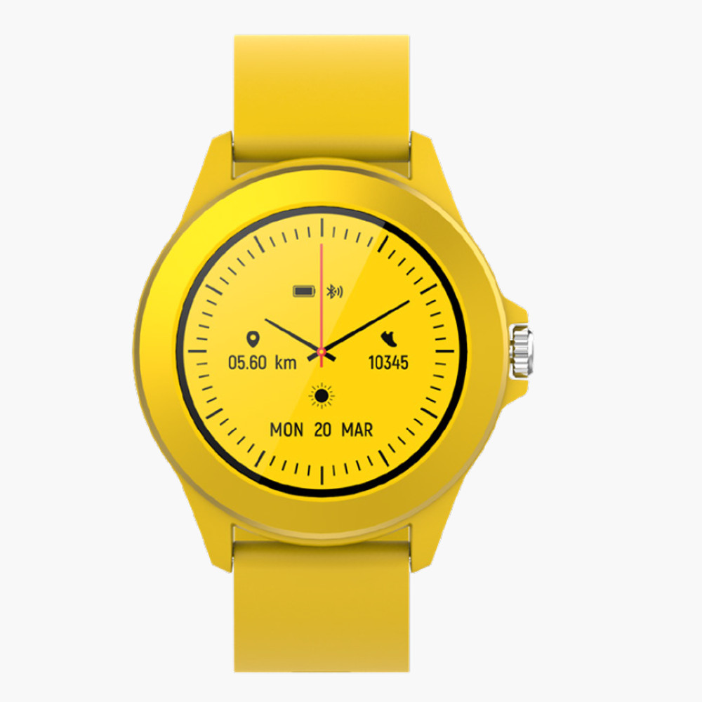 Smartwatch Forever Colorum Cw-300 - amarillo - 
