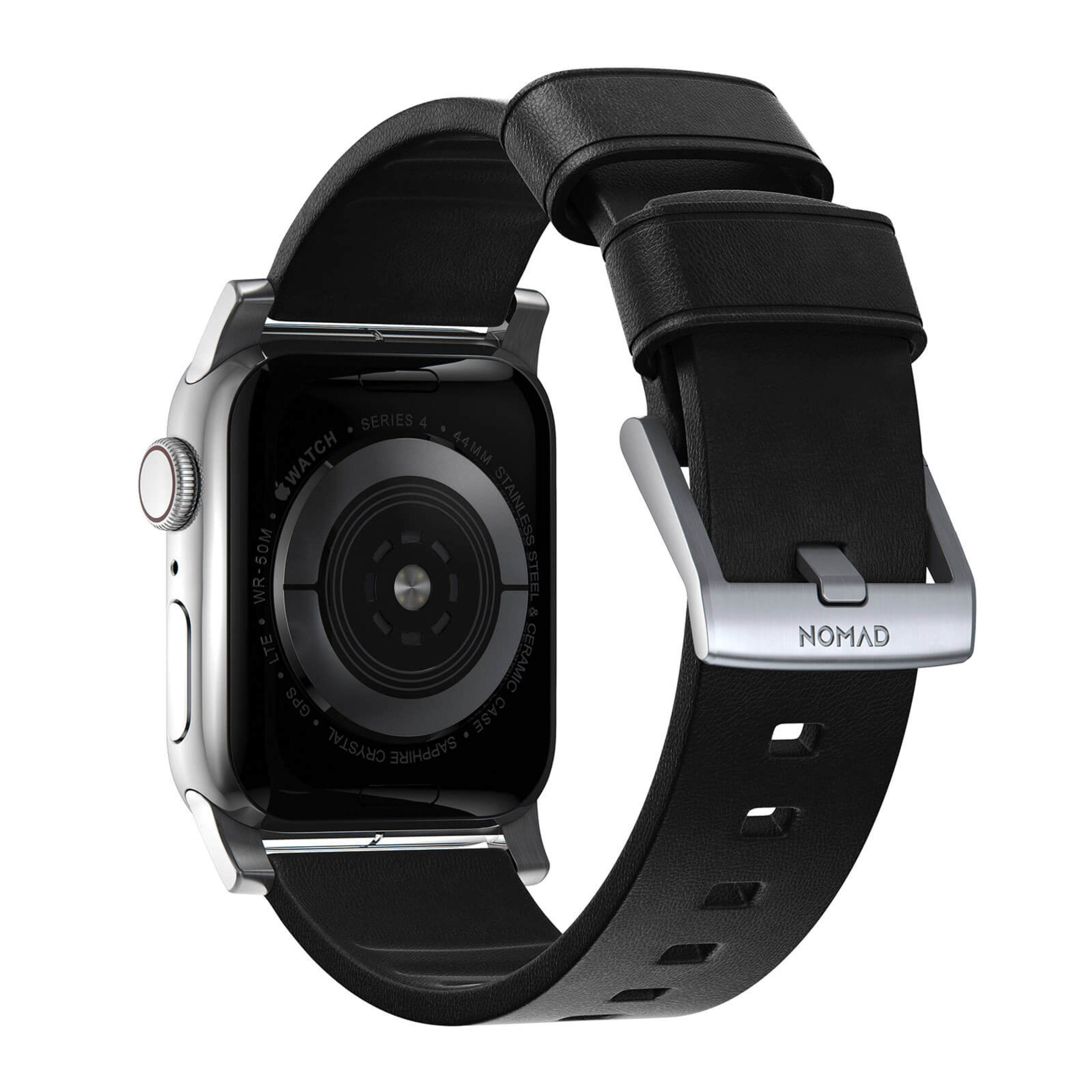 Correa Para Apple Watch 42/44 Mm De Cuero Impermeable Active De Nomad