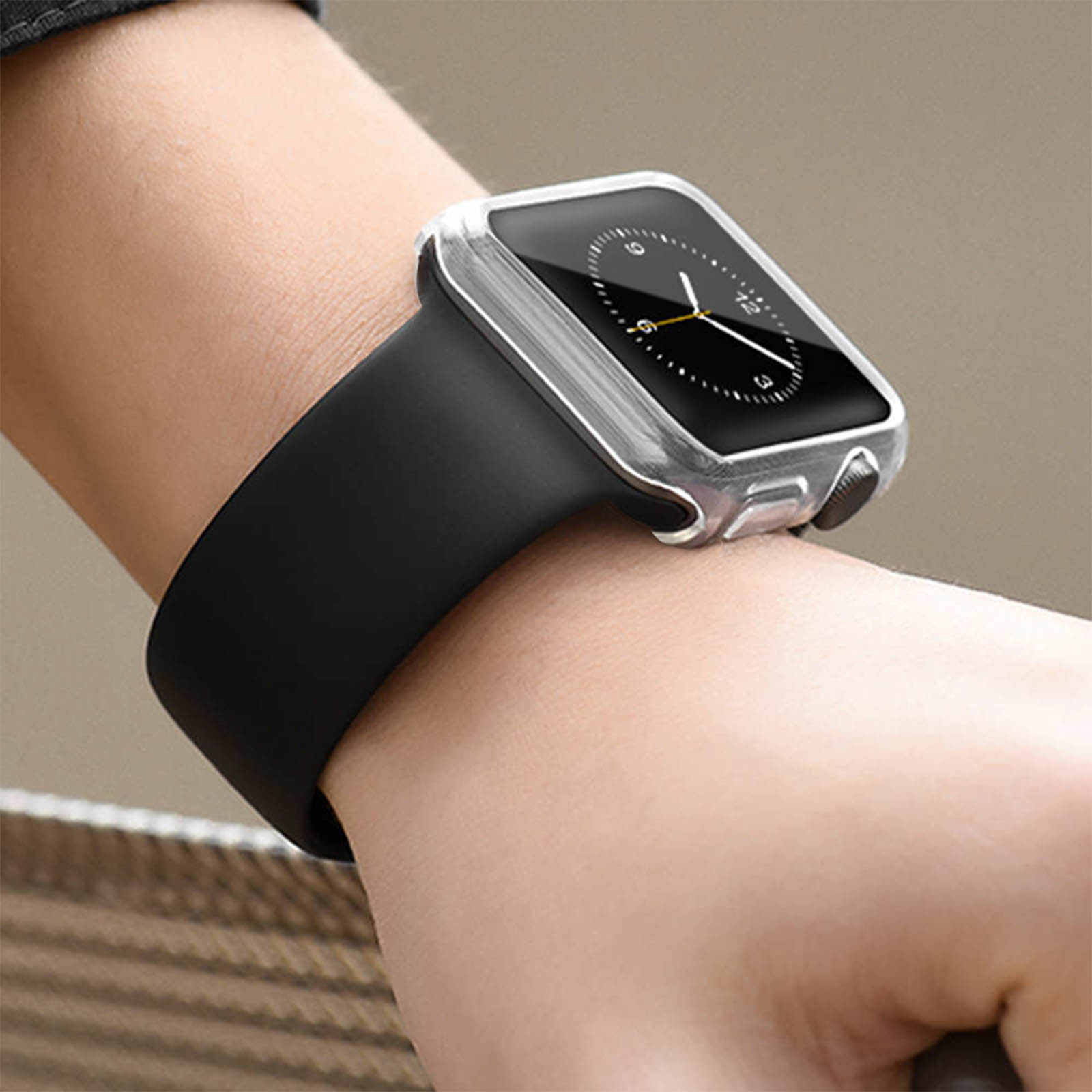 Carcasa Protectora Apple Watch 40 Mm Siliconaarente