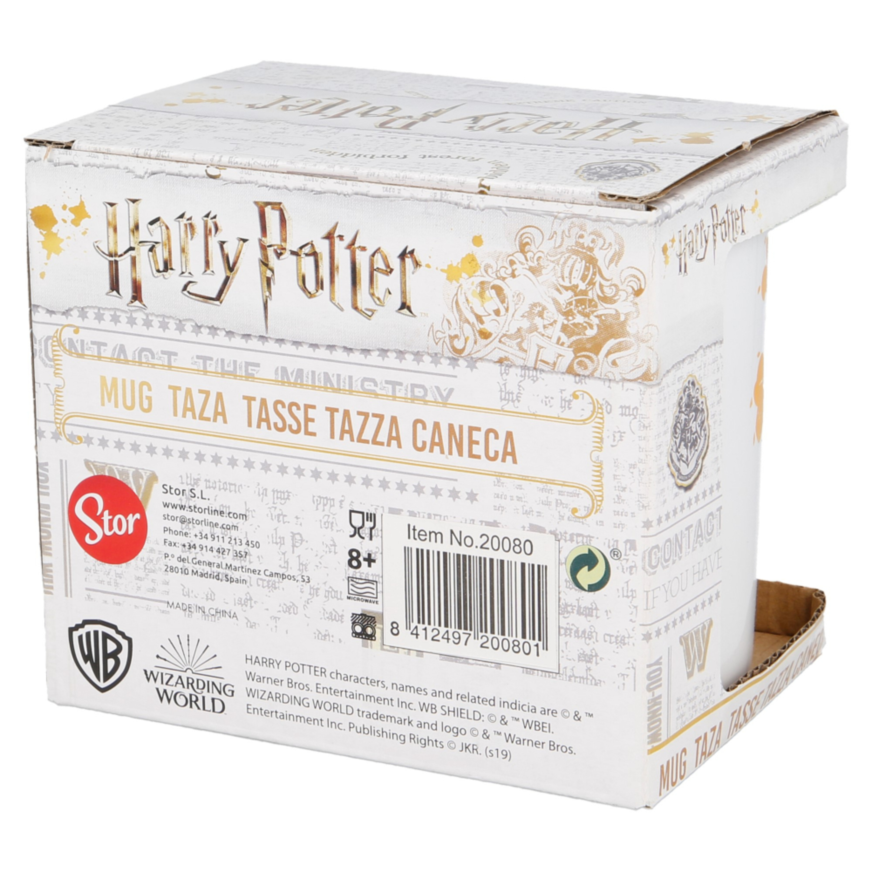 Xícara De Cerâmica De Harry Potter 325 Ml