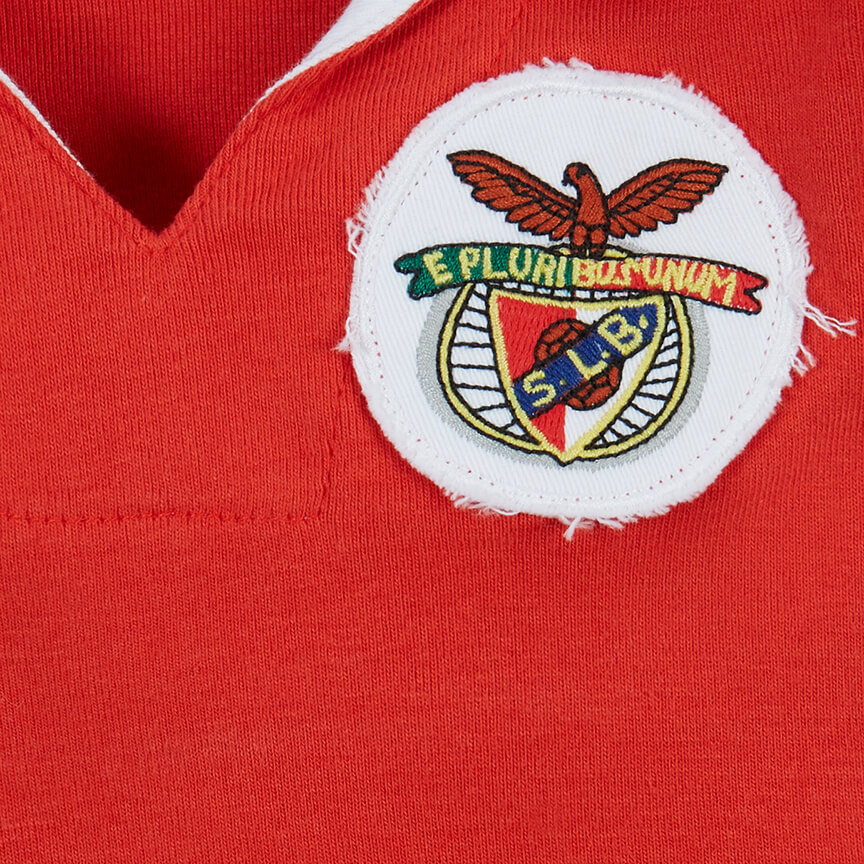 Camiseta Retro Del Benfica, Campeón De Europa  MKP