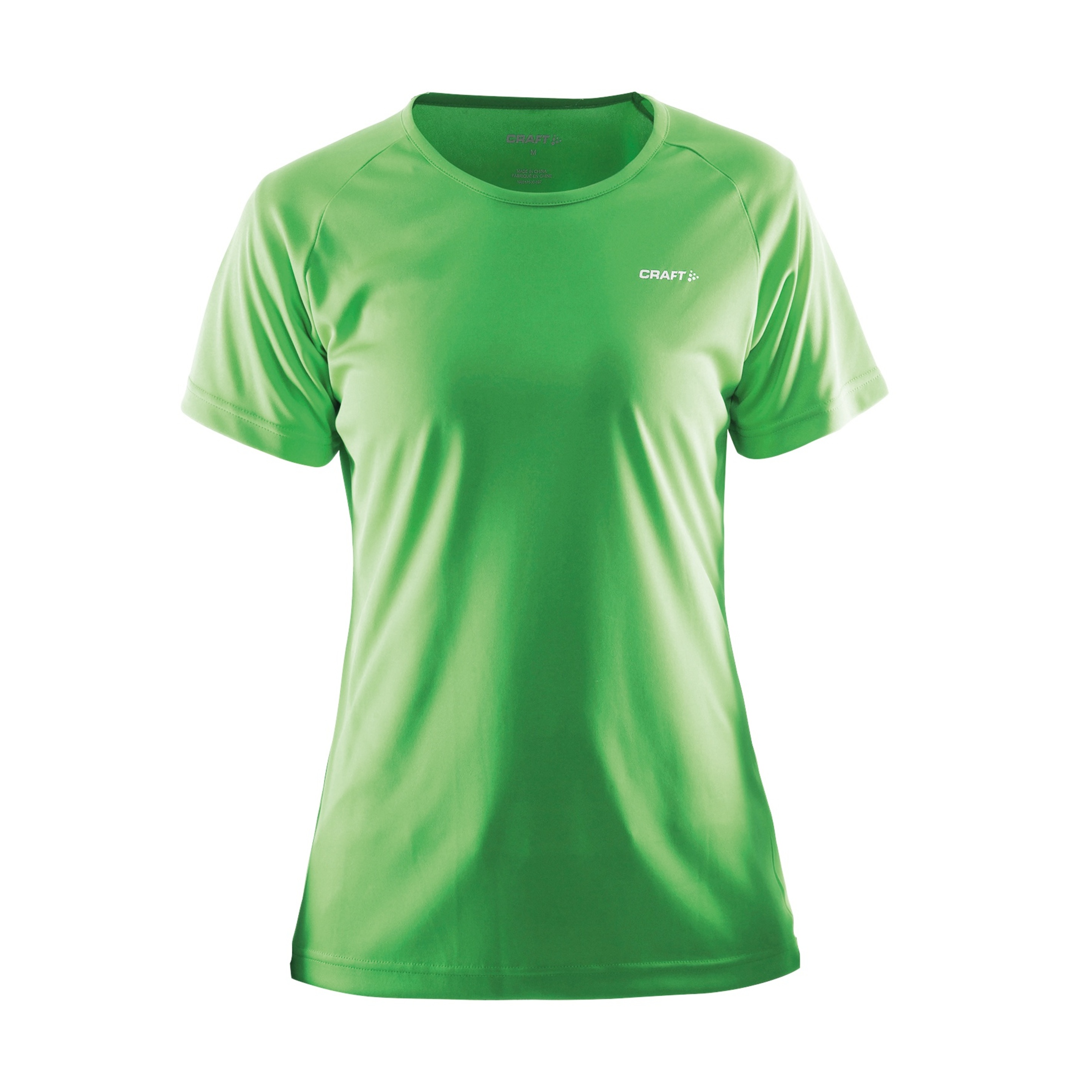 Craft - Camiseta De Manga Corta Deportiva Y Ligera Modelo Prime Para Mujer (Verde)