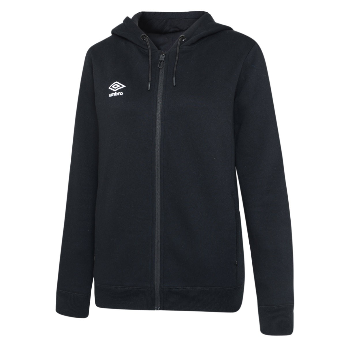 Clube De /ladies Lazer Full Zip Hoodie Umbro Club Leisure