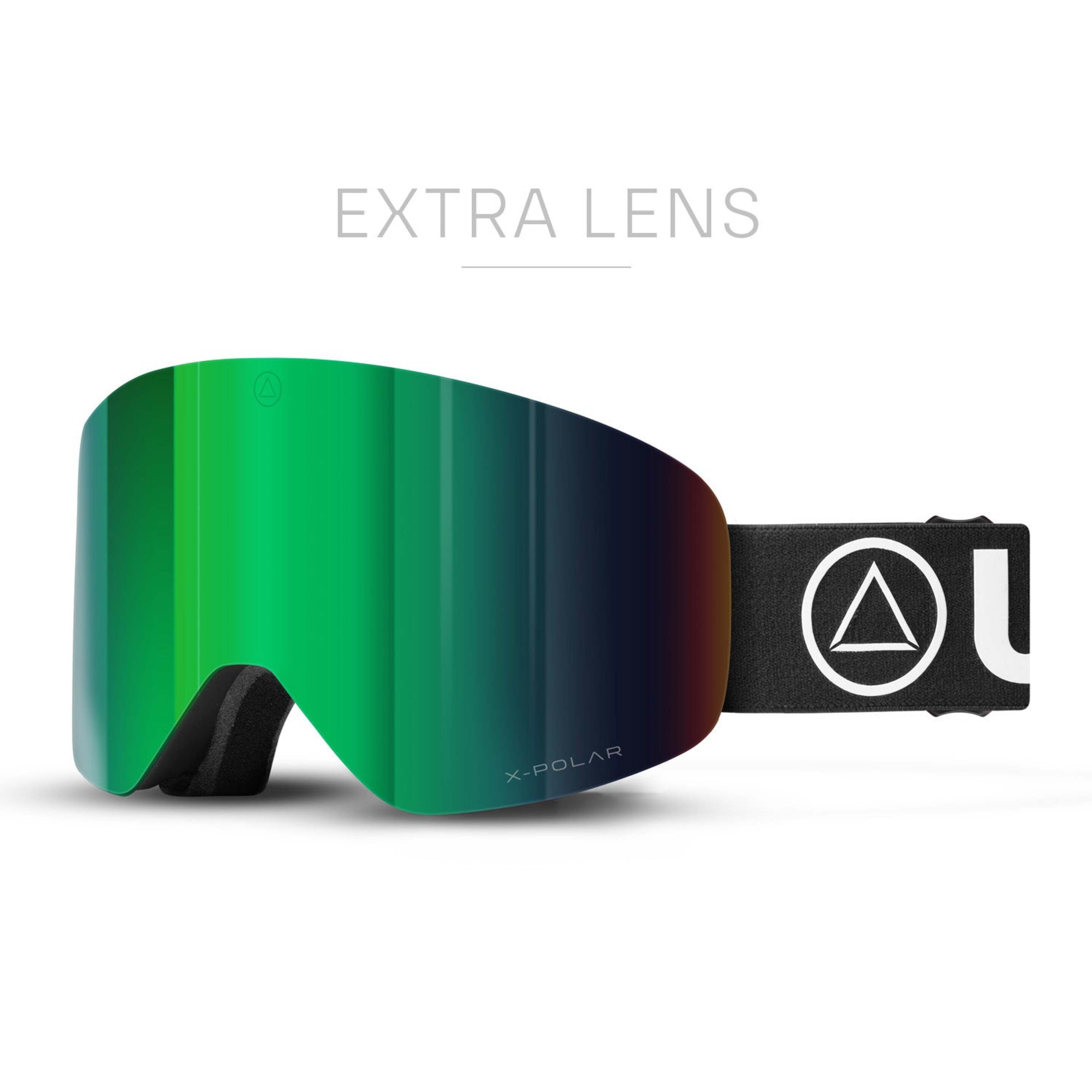 Gafas De Esqui - Freeride V2 Black / Green