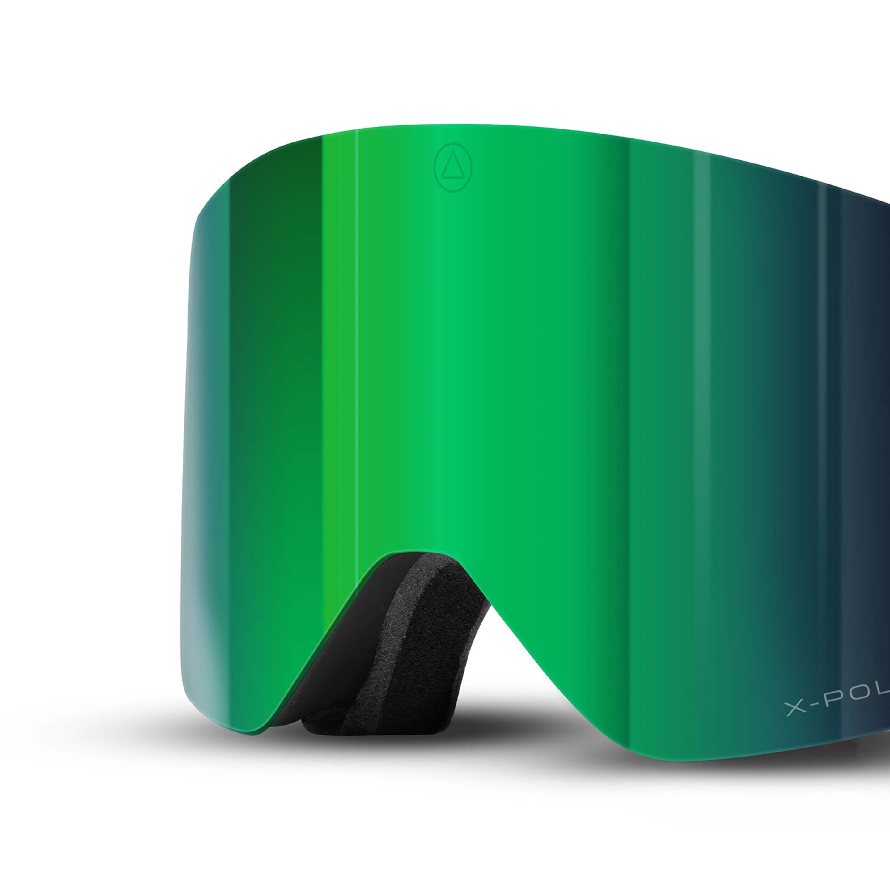 Gafas De Esqui - Freeride V2 Black / Green