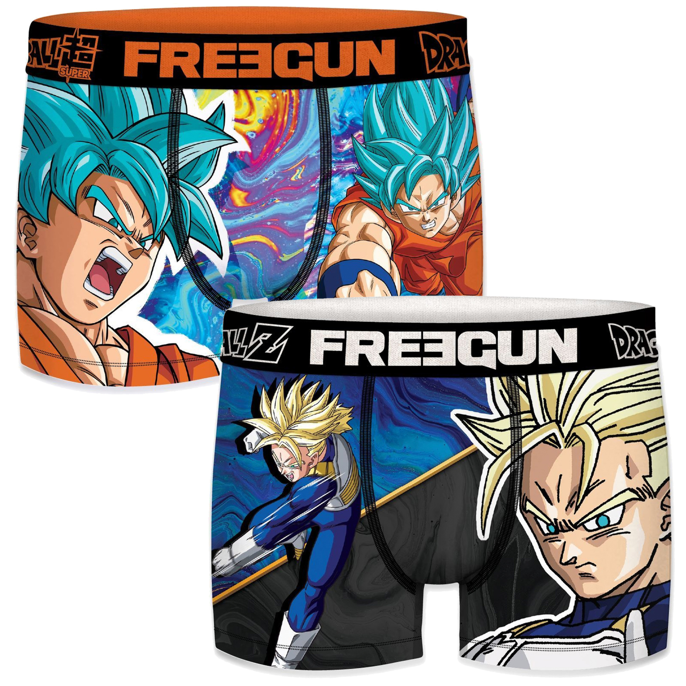 Pack 2 Calzoncillos Freegun Bardock & Fist