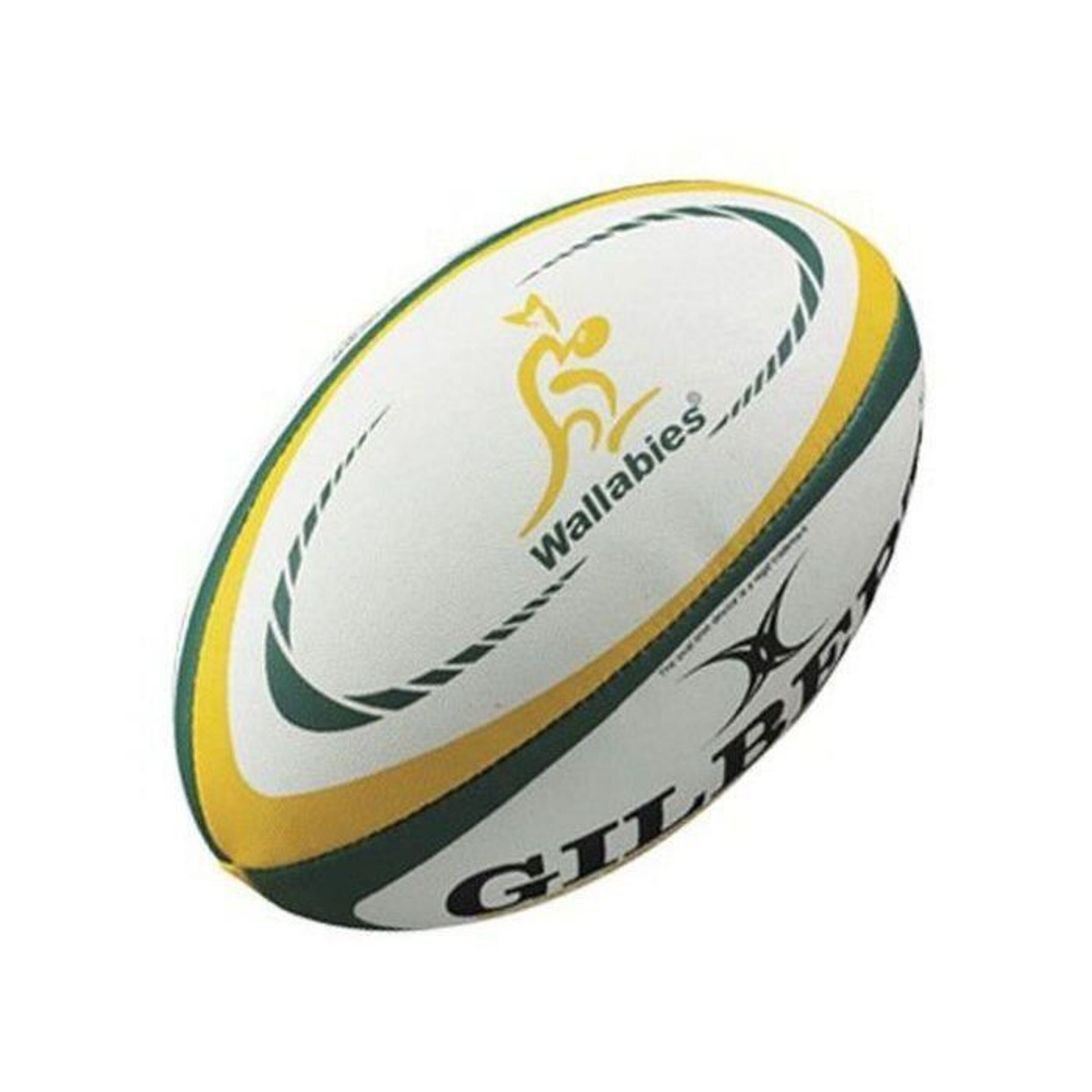 Balón De Rugby Gilbert Réplica Australia - blanco-verde - 