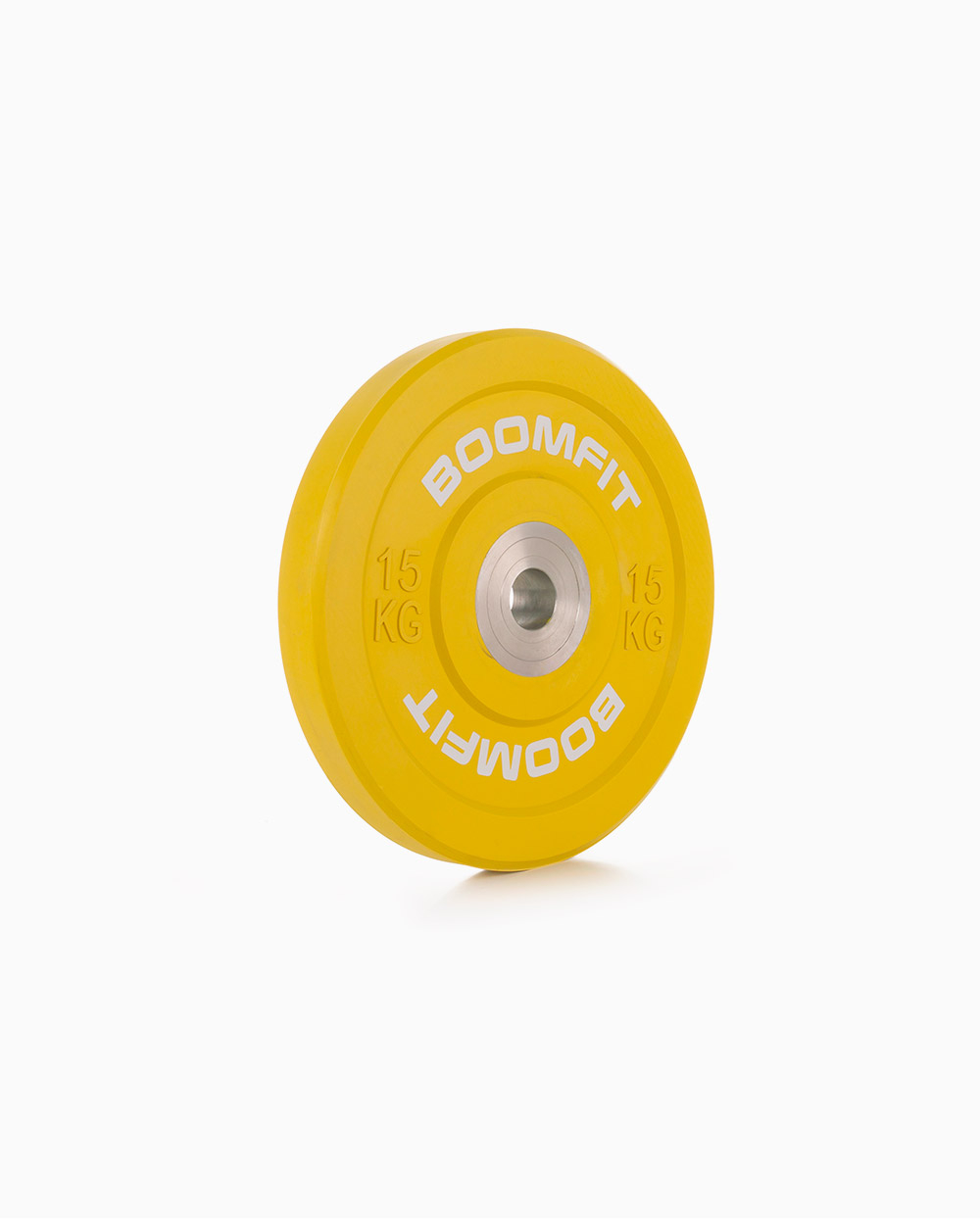 Disco De Competición Boomfit 15kg - amarillo - 