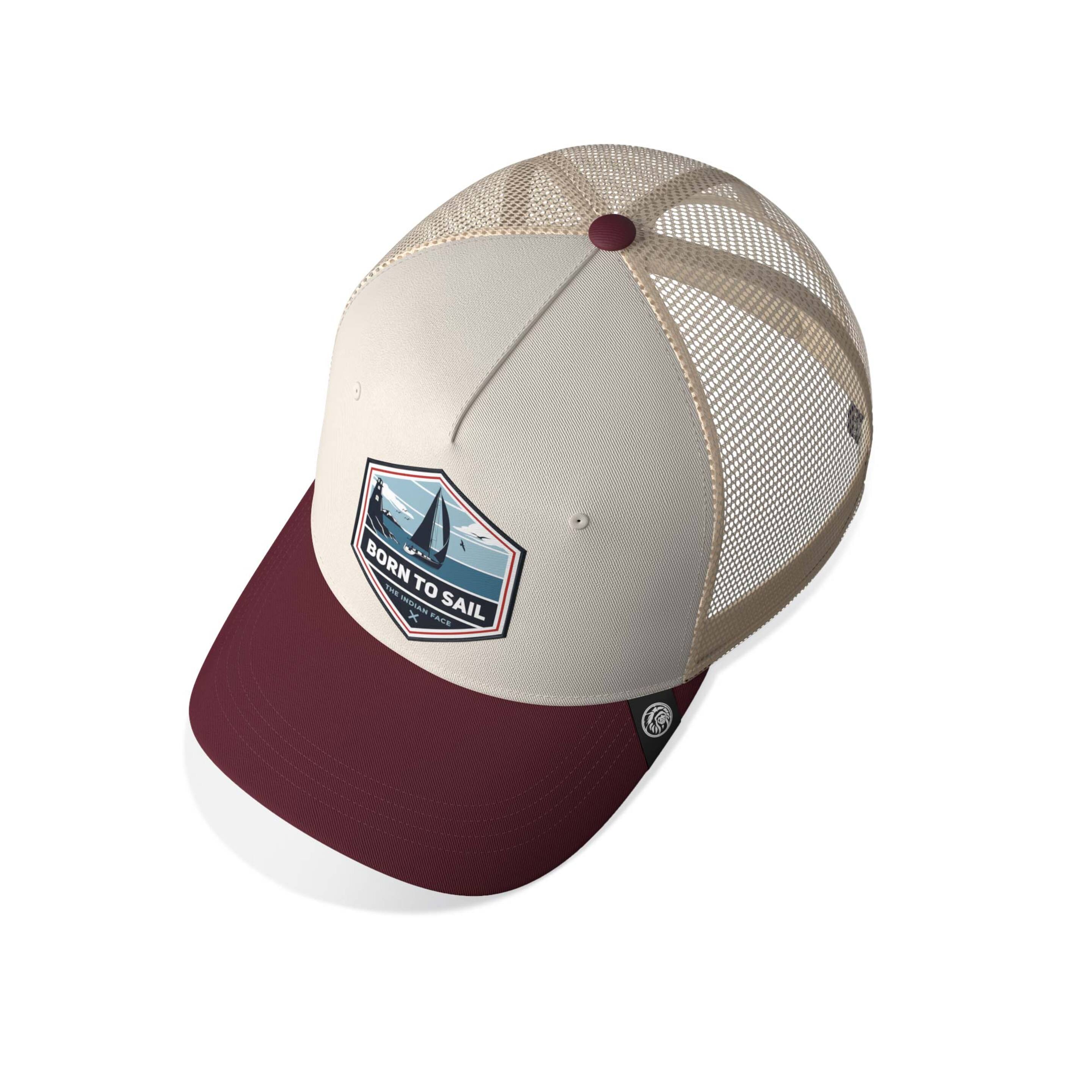 Gorra Trucker Born To Sail The Indian Face