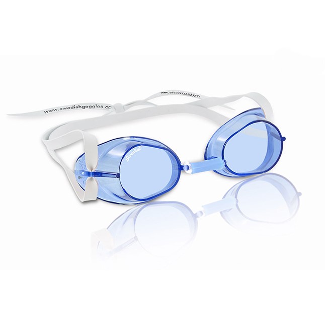 Óculos De Natação Suecos Classic Malmsten - azul - 