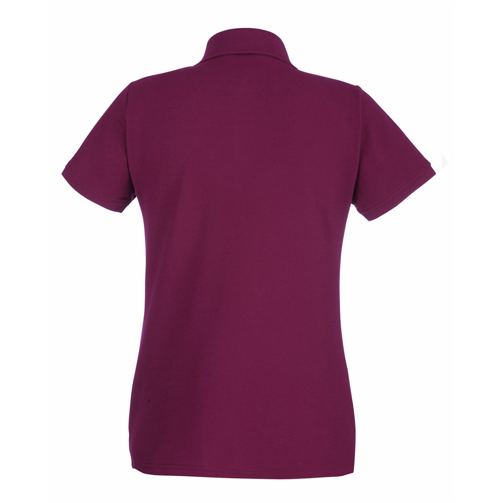 /ladies Fitted Short Sleeve Casual Polo Shirt Universal Textiles