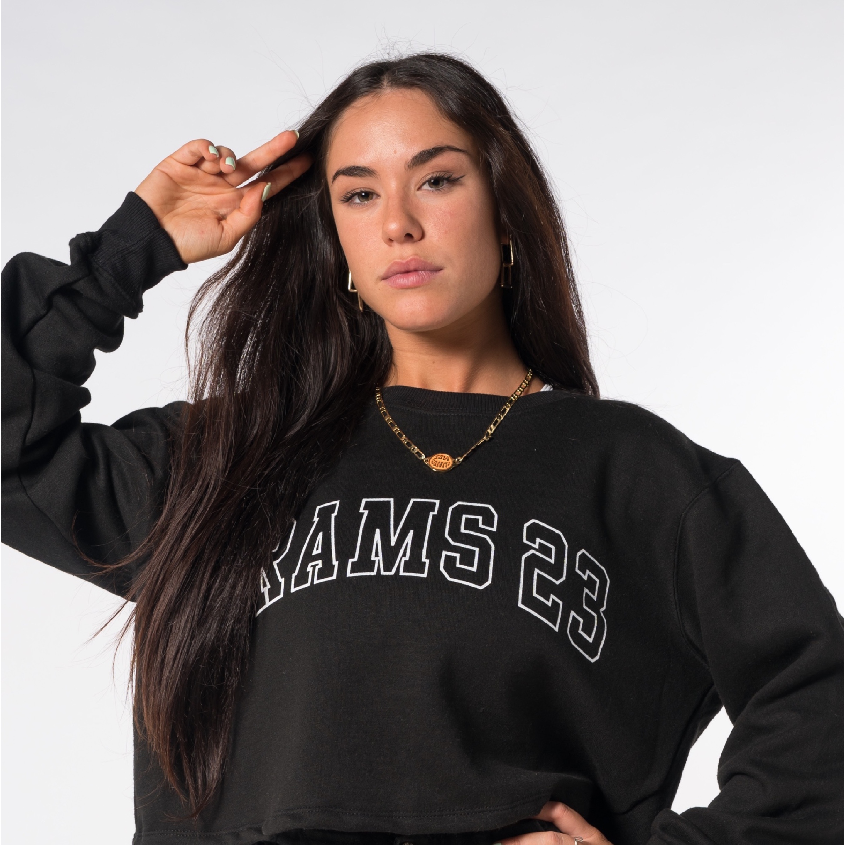 Sudadera Corta Rams 23