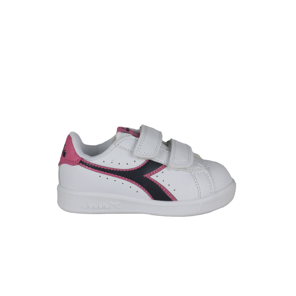 Zapatillas Diadora 101.173339 01 C8593 White/black Iris/pink Pas  MKP