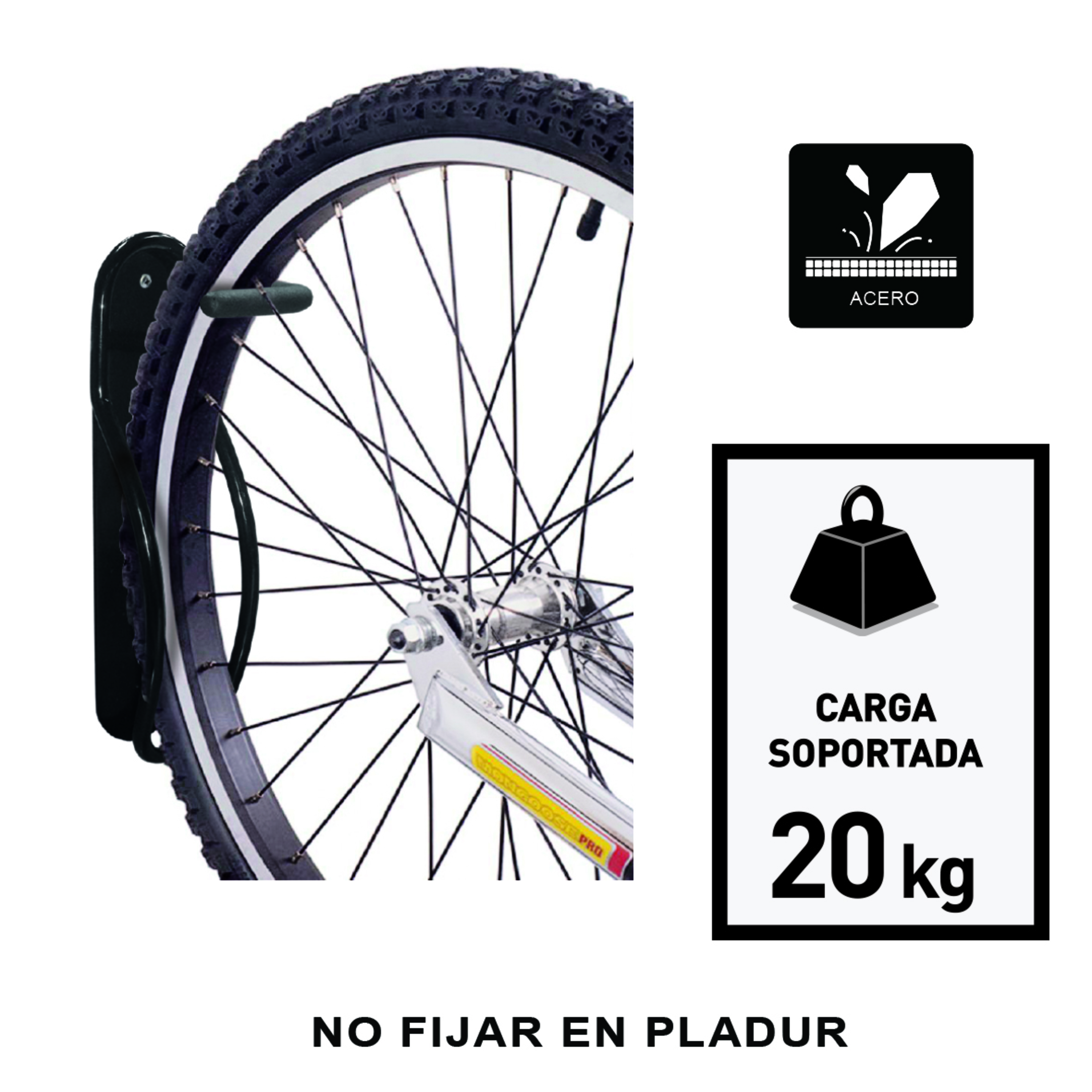 Soporte Bicicleta Pared Universal