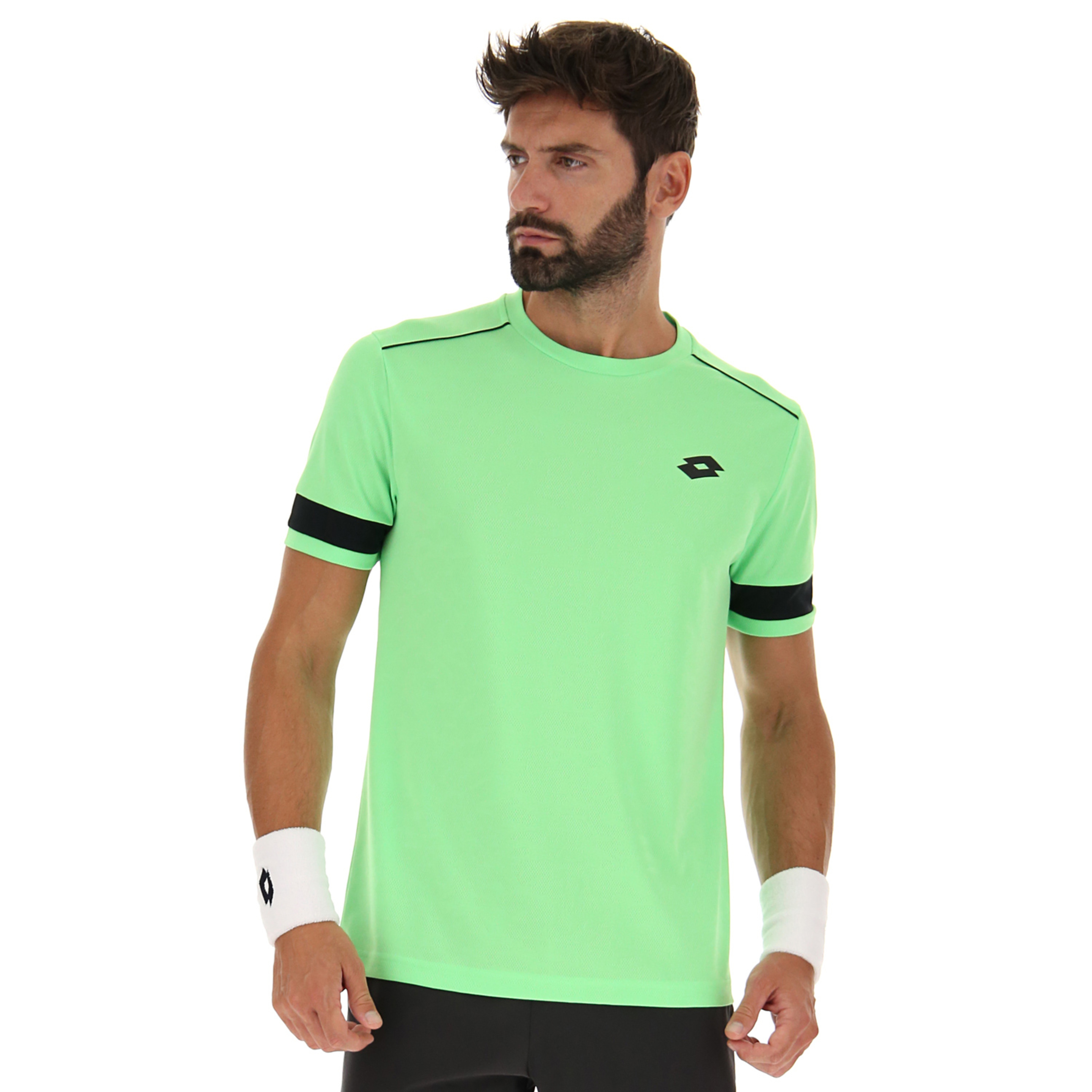 Camiseta De Pádel Lotto Superrapida V Tee - verde - 