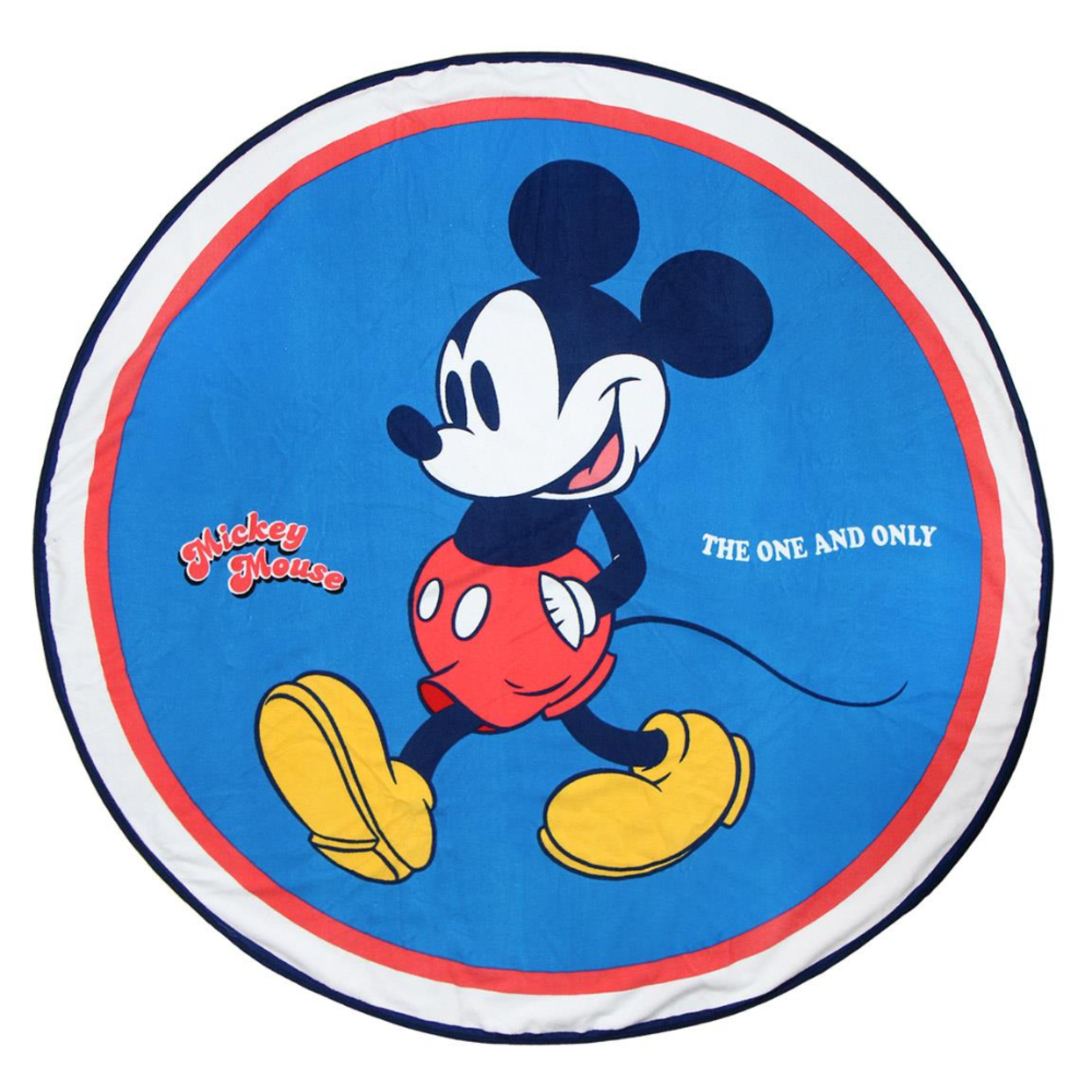 Toalha Mickey Mouse Com Uma Forma Redonda