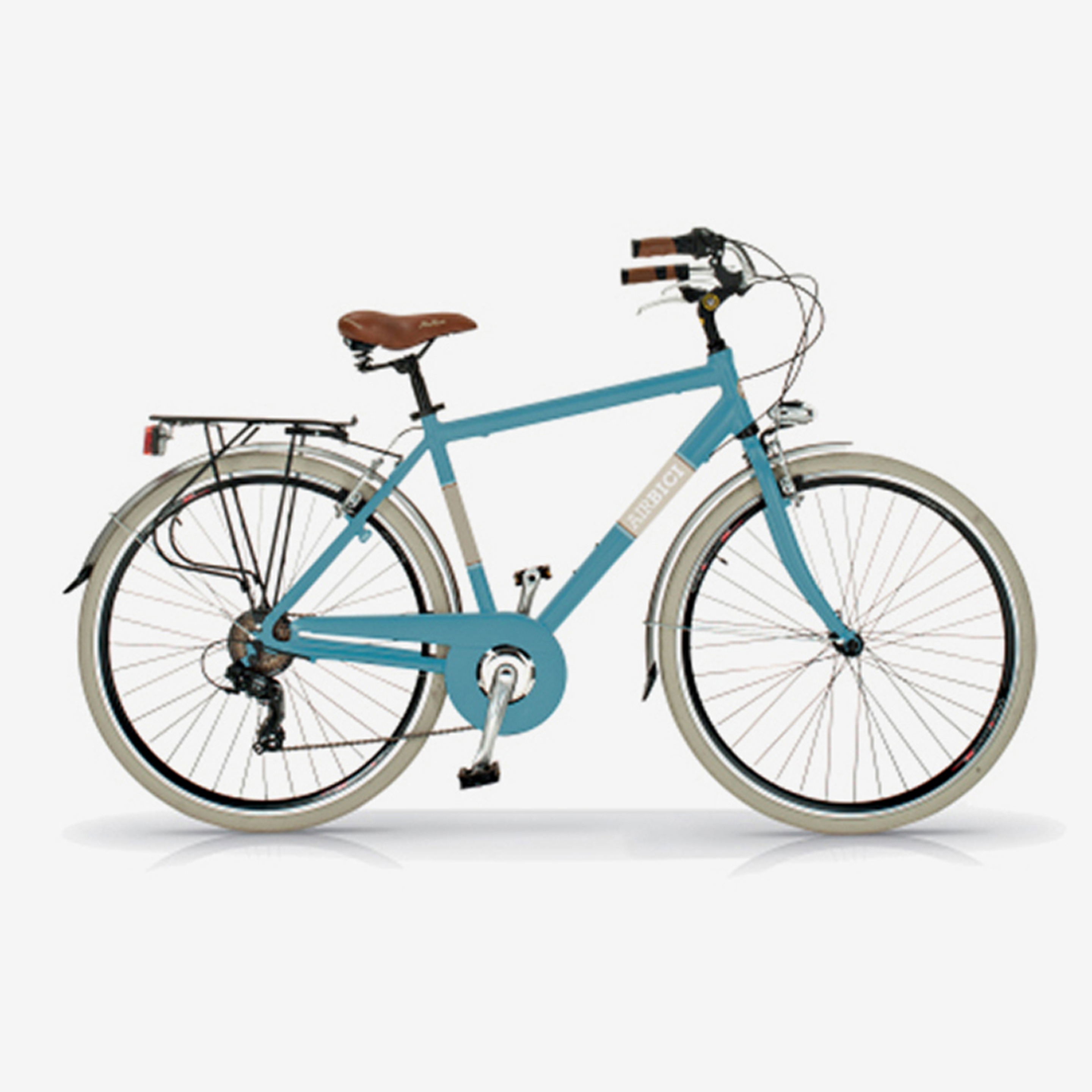 Bicicleta De Ciudad  Airbici 605am Elegance - azul-cielo - 