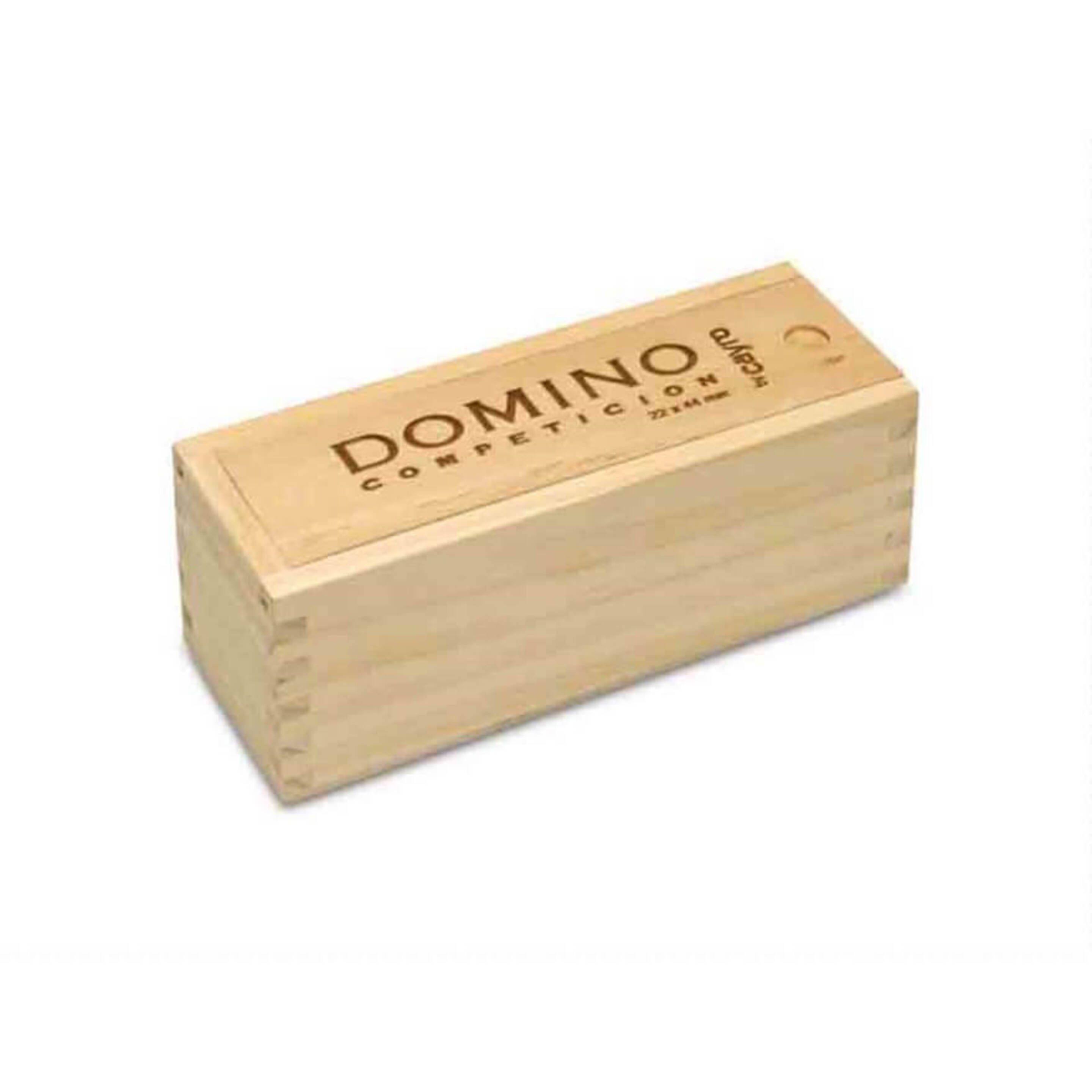 Domino Competicion Caja Madera
