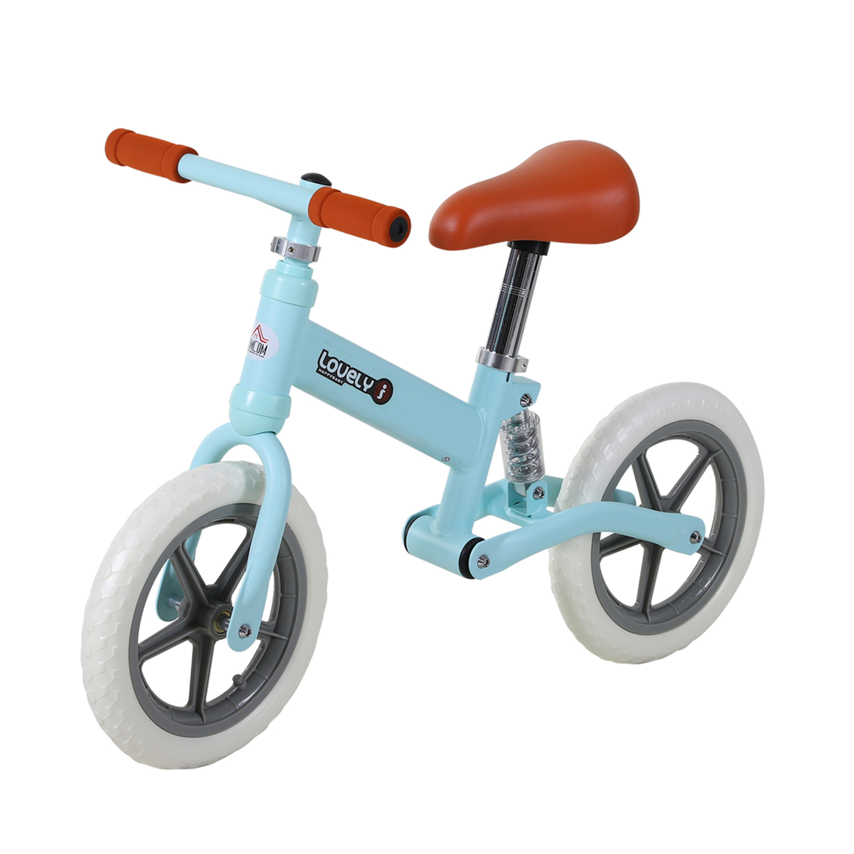 Homcom Bicicleta Sin Pedales De Equilibrio 85x36x54 Cm Azul