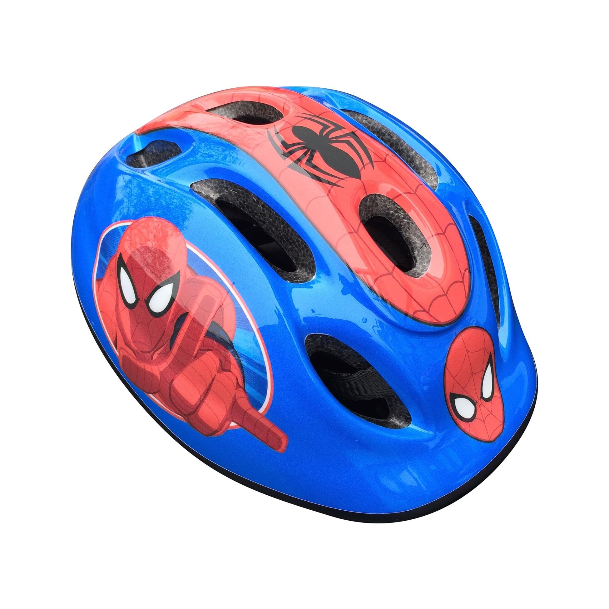 Casco Infantil Spider-man Talla 53-56 Cm - azul - 