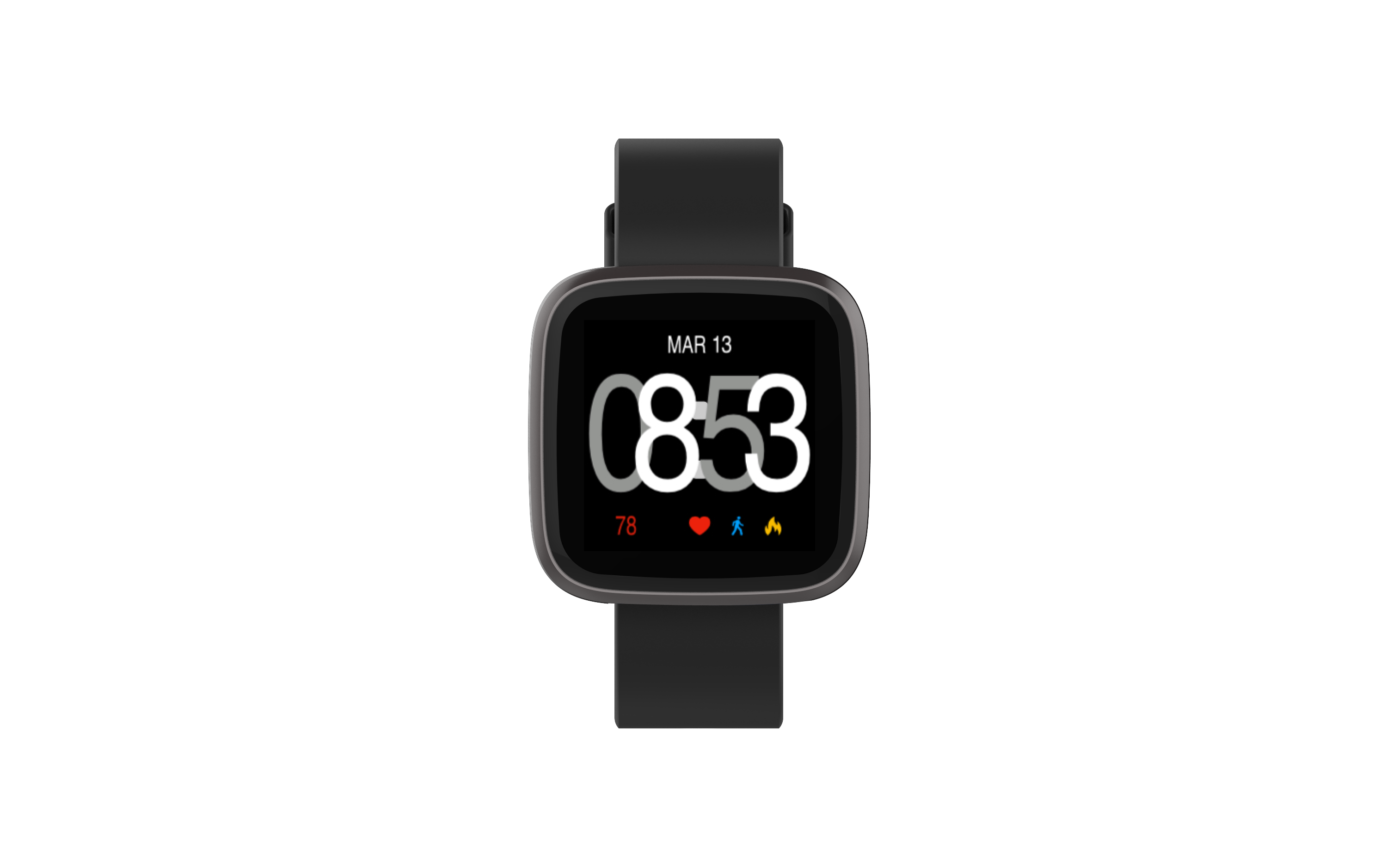 Reloj Inteligente Smartwatch Deportivo  Ip67 Negro