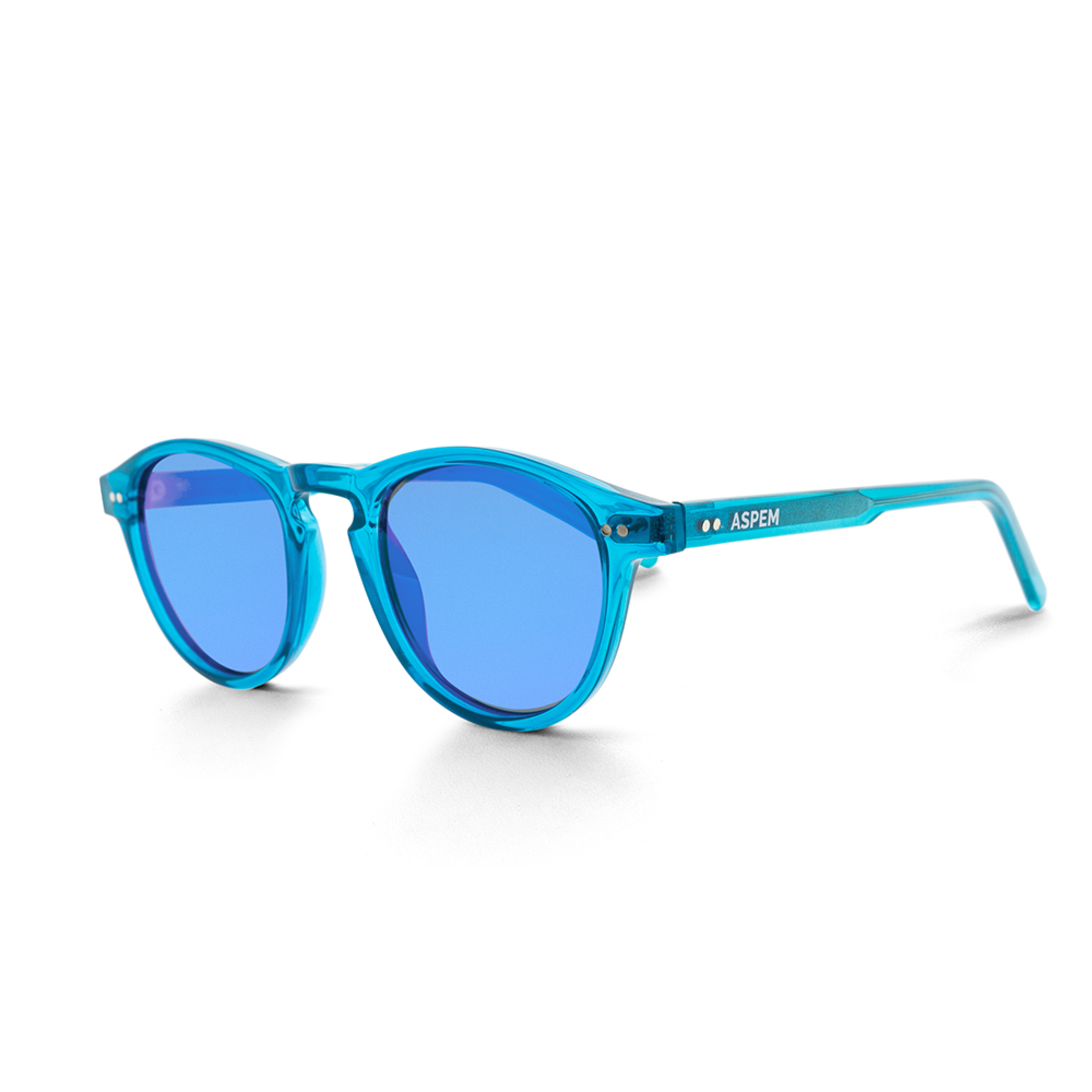 Óculos De Sol Aspem Crowley - azul-turquesa - 