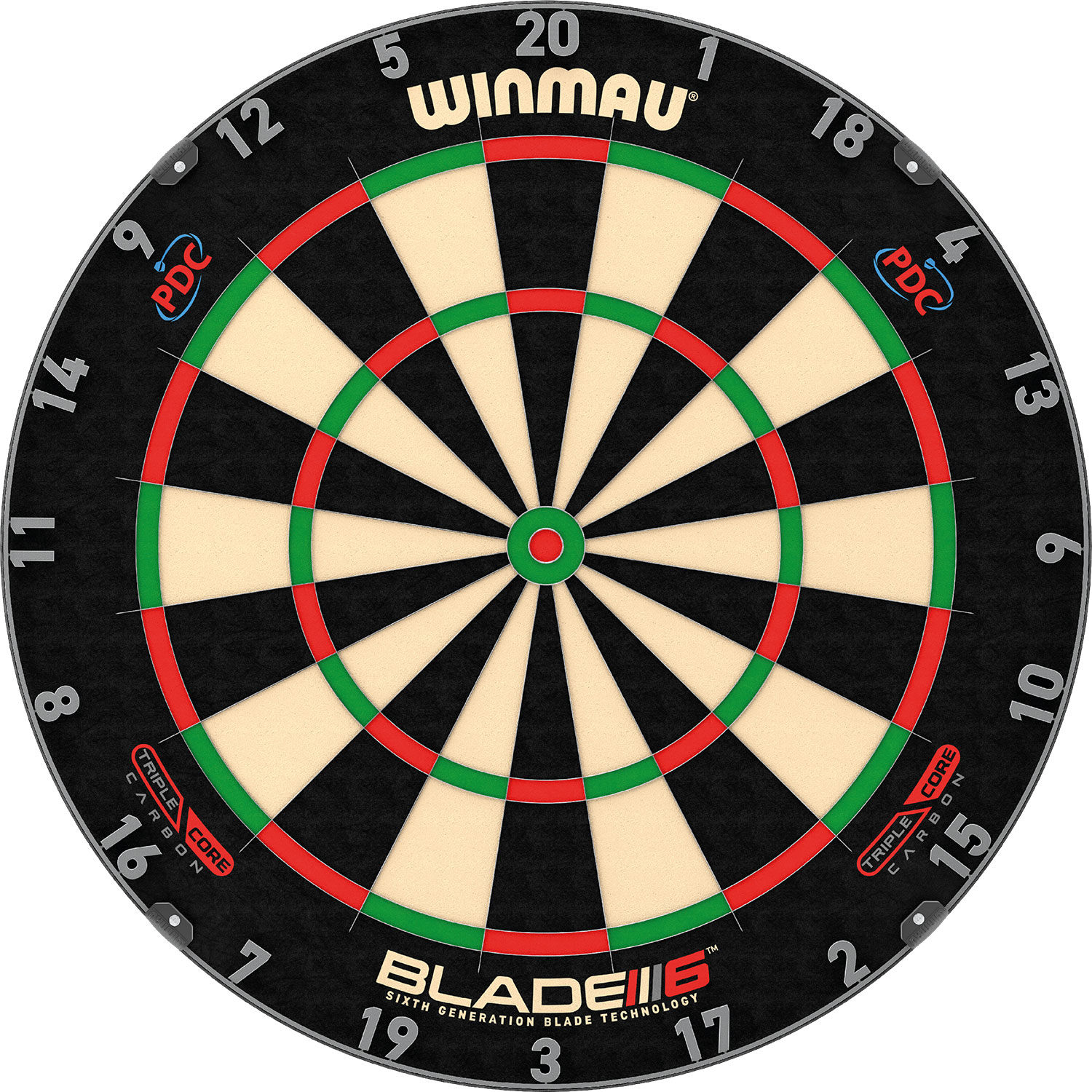 Diana Winmau Blade 6 Triple Core Dartboard 3032. | Sport Zone MKP
