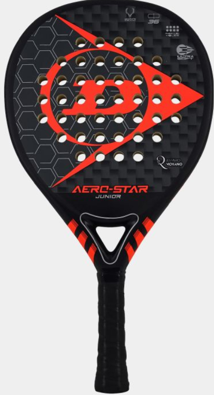 Pala Dunlop Aero Star Jr - negro-rojo - 