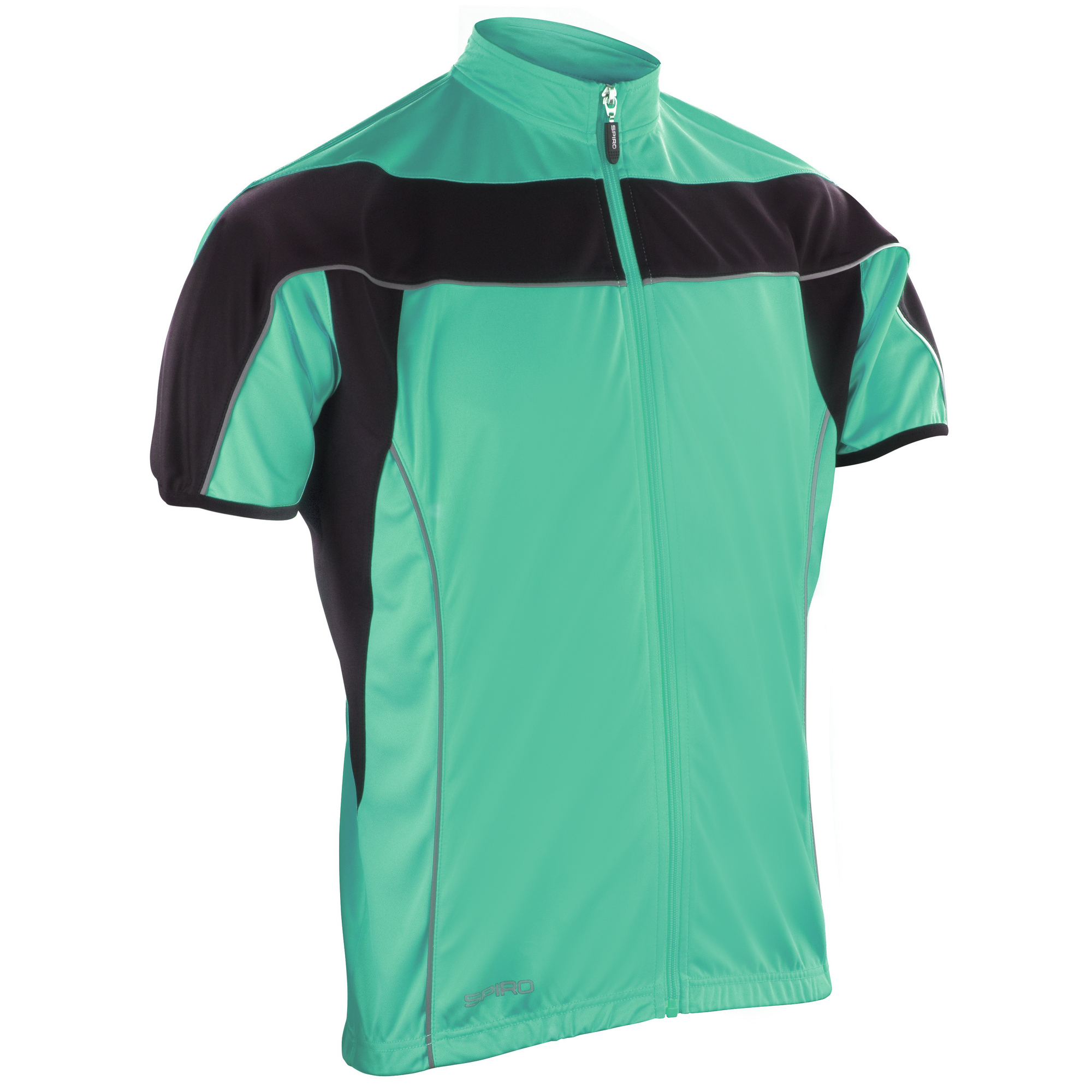 Chaqueta Ligera Afelpada Ciclismo 1/4 Cremallera Modelo Cooldry Performance Spiro