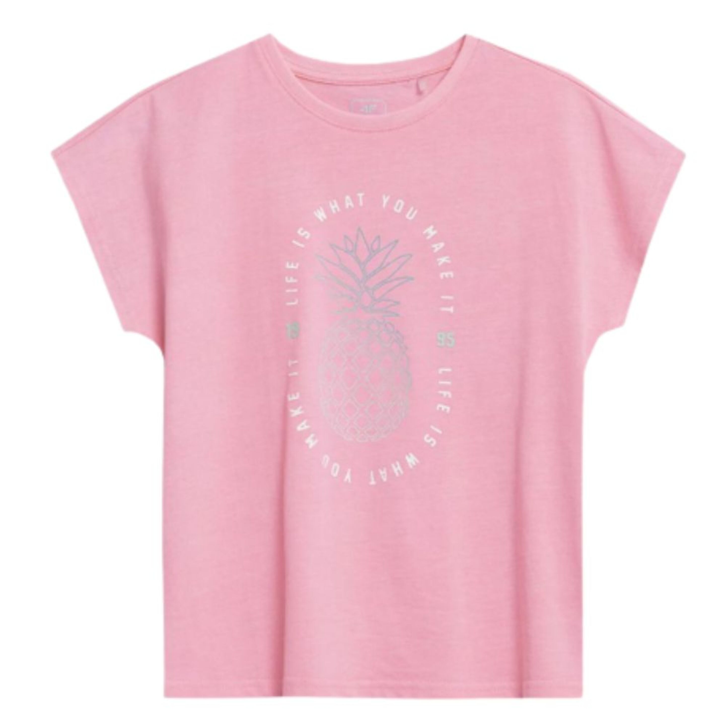 Camiseta Manga Corta 4f - rosa - 
