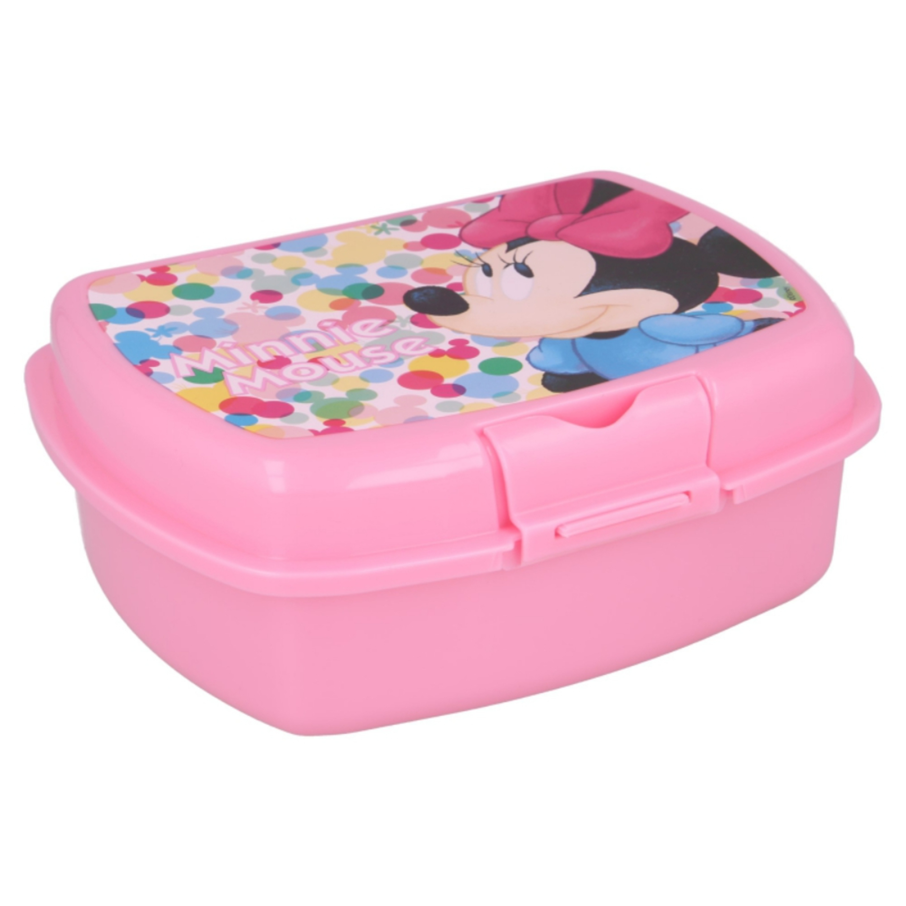 Caixa Lancheira Minnie Mouse 65987 - rosa - 