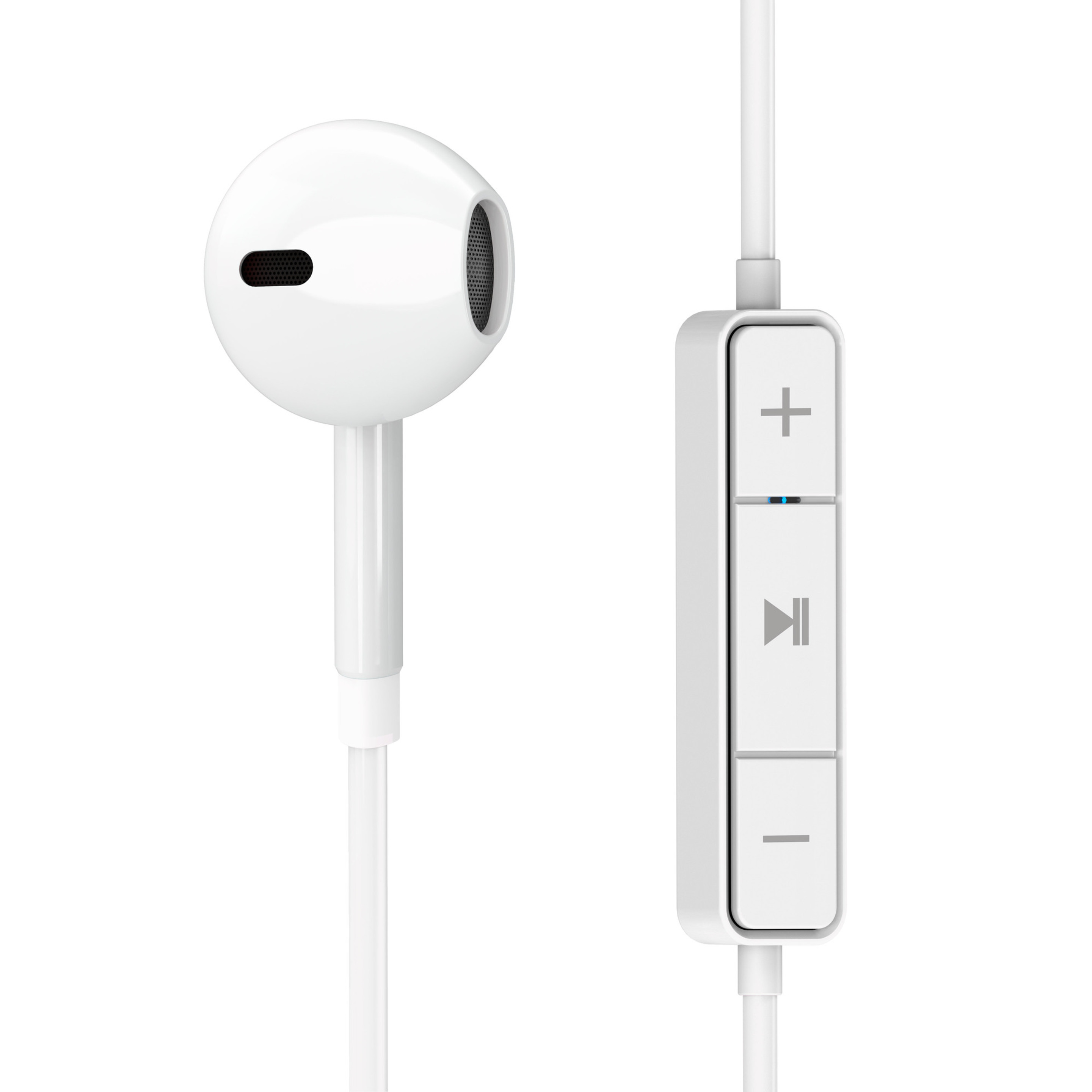 Energy Sistem Auriculares Earphones 1 Bluetooth White (Bluetooth, Earbud, Control Talk)