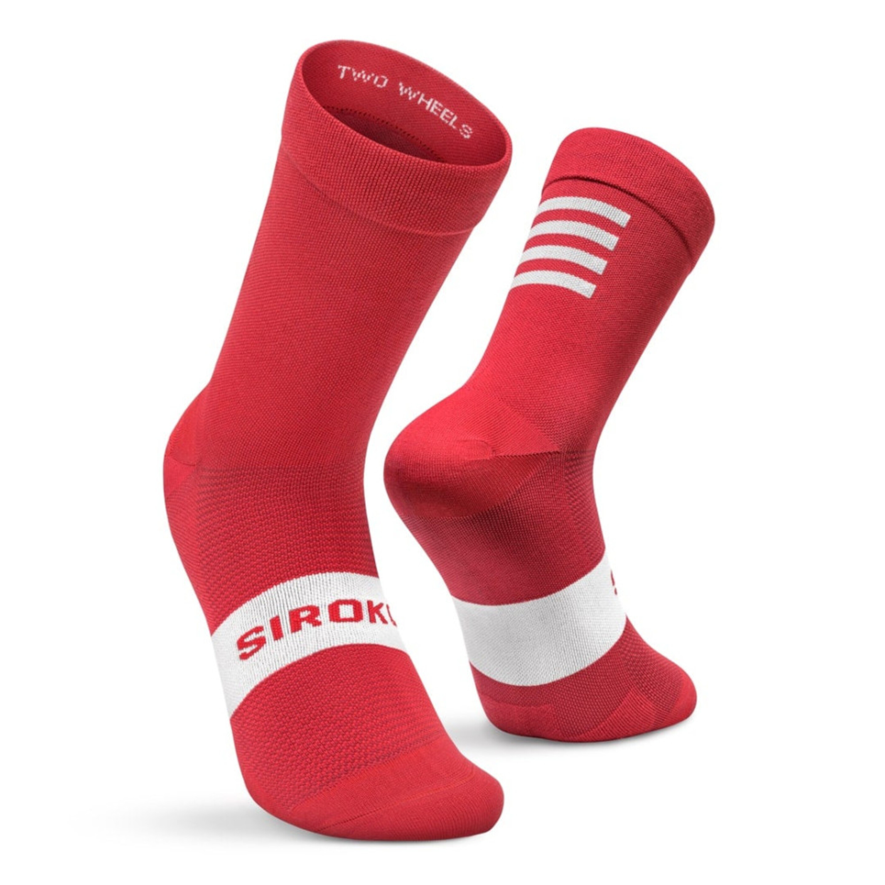 Calcetines Para Ciclismo Siroko S1 Flamme Rouge - rojo - 