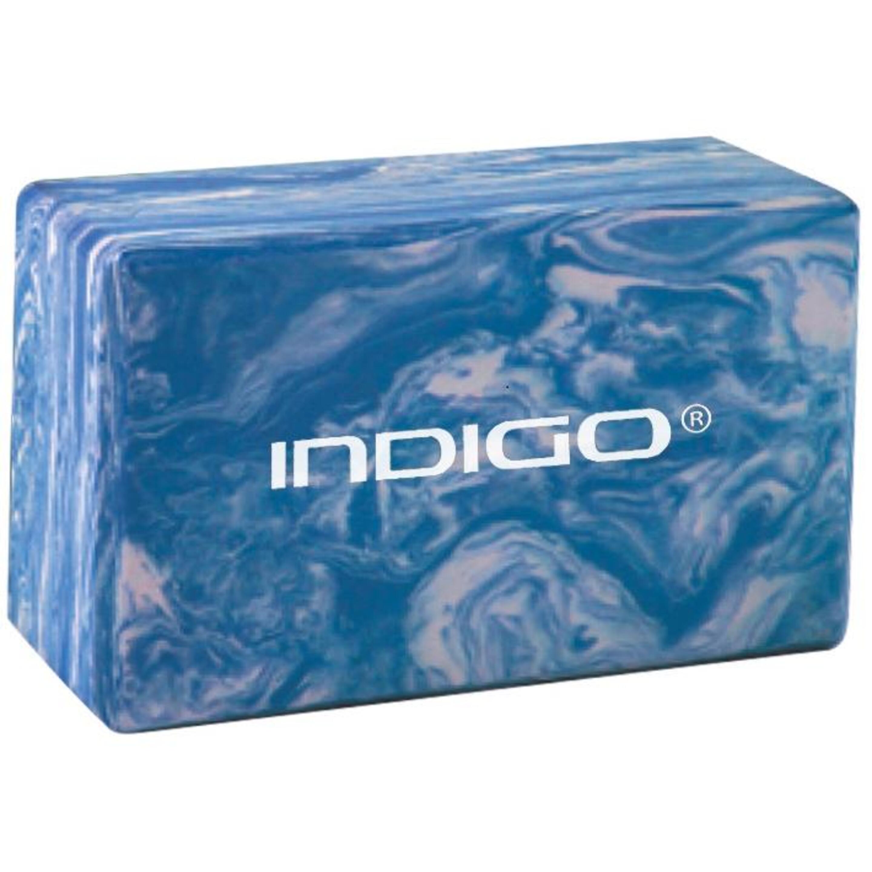 Bloque De Yoga Indigo Mármol