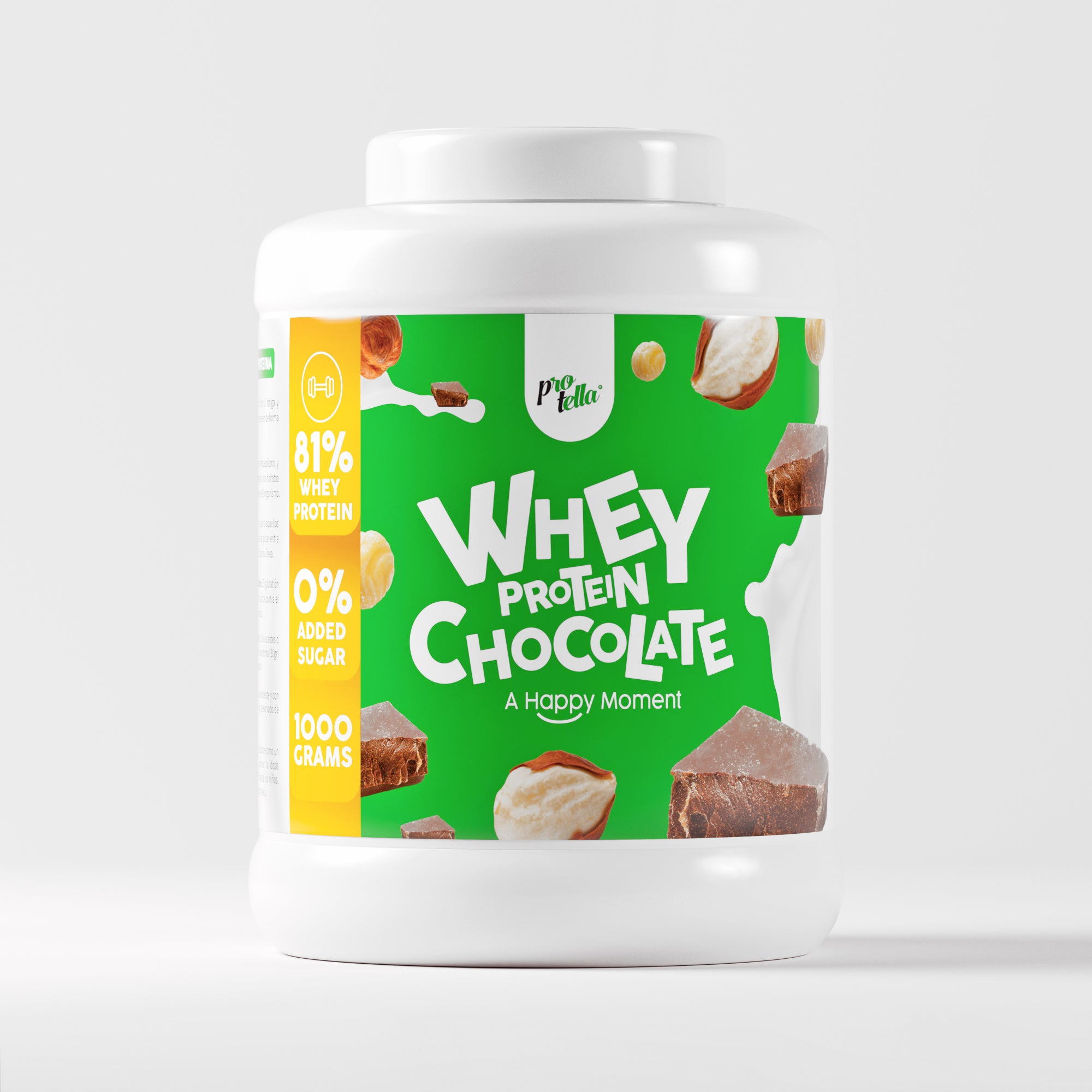 Proteina Sabor Chocolate - Protella® Whey Protein Choco Latte 1kg  MKP