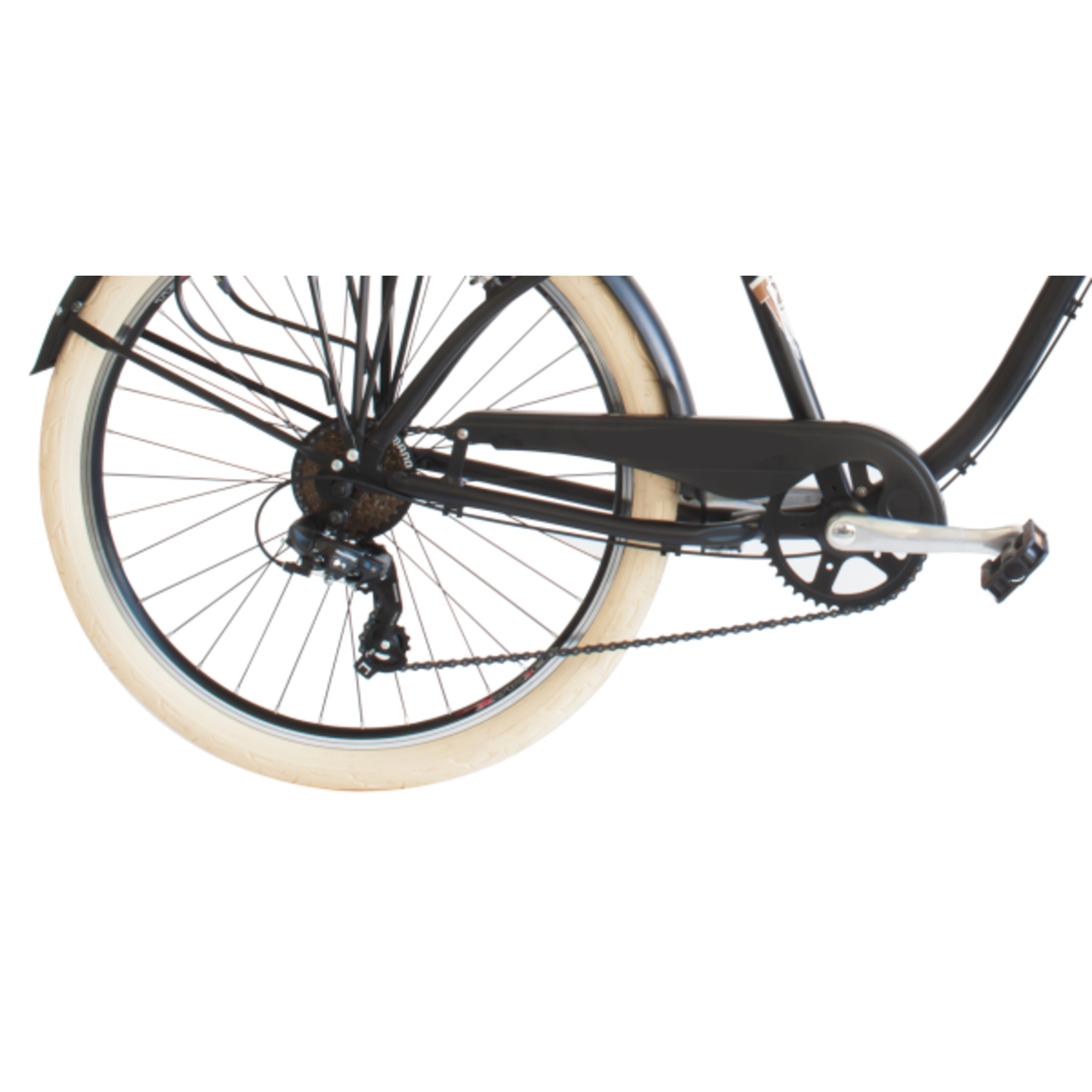 Bicicleta De Ciudad  Airbici 790m Cruiser - Negro - Vintage, paseo, ciudad, cruiser  MKP