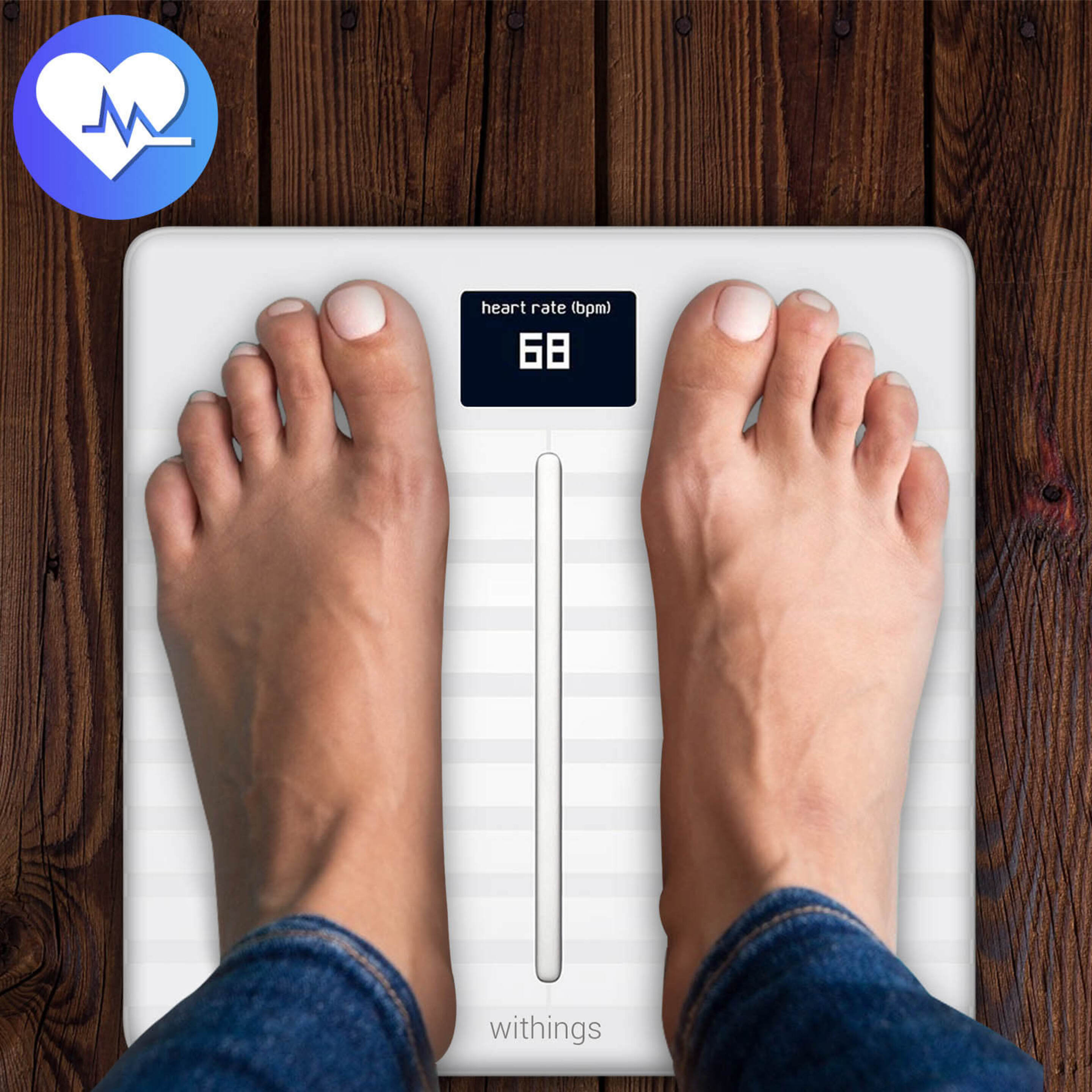 Báscula Conectada Wifi Y Bluetooth 8 Usuarios Withings Body Cardio