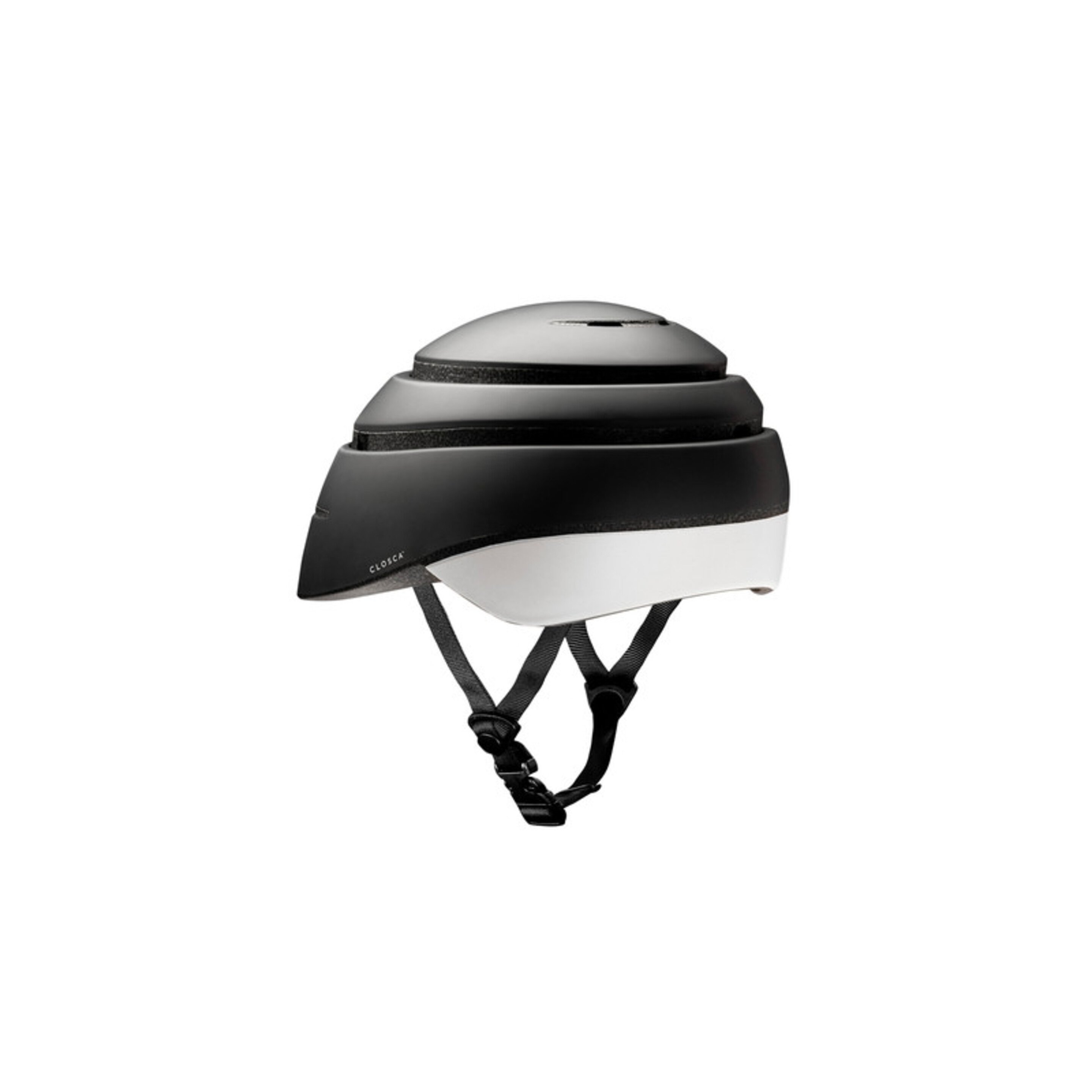 Capacete Dobrável Para Bicicleta (Helmet Loop, Grafite / Branco)