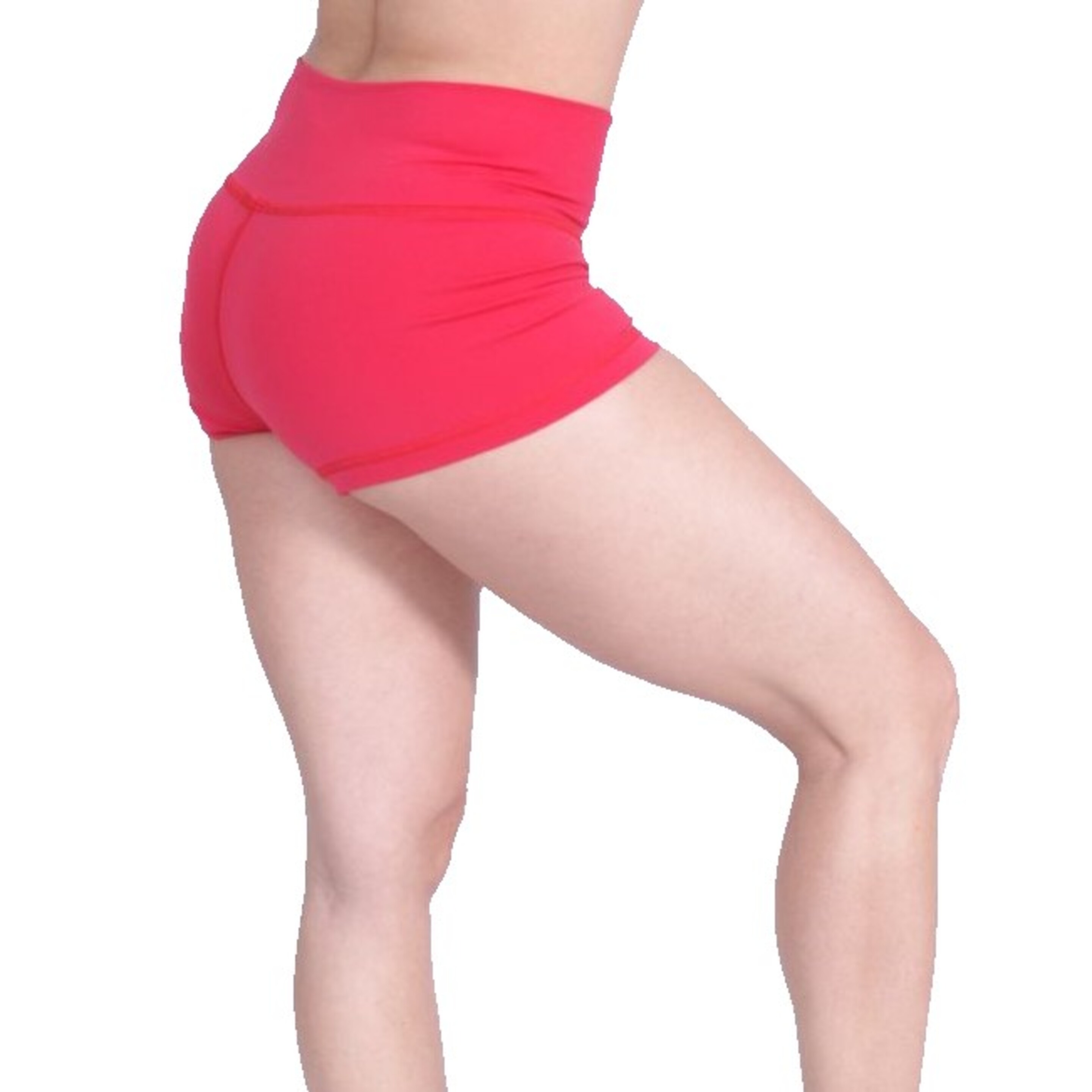 Minishort Deportivo Mujer Suplex Rojo