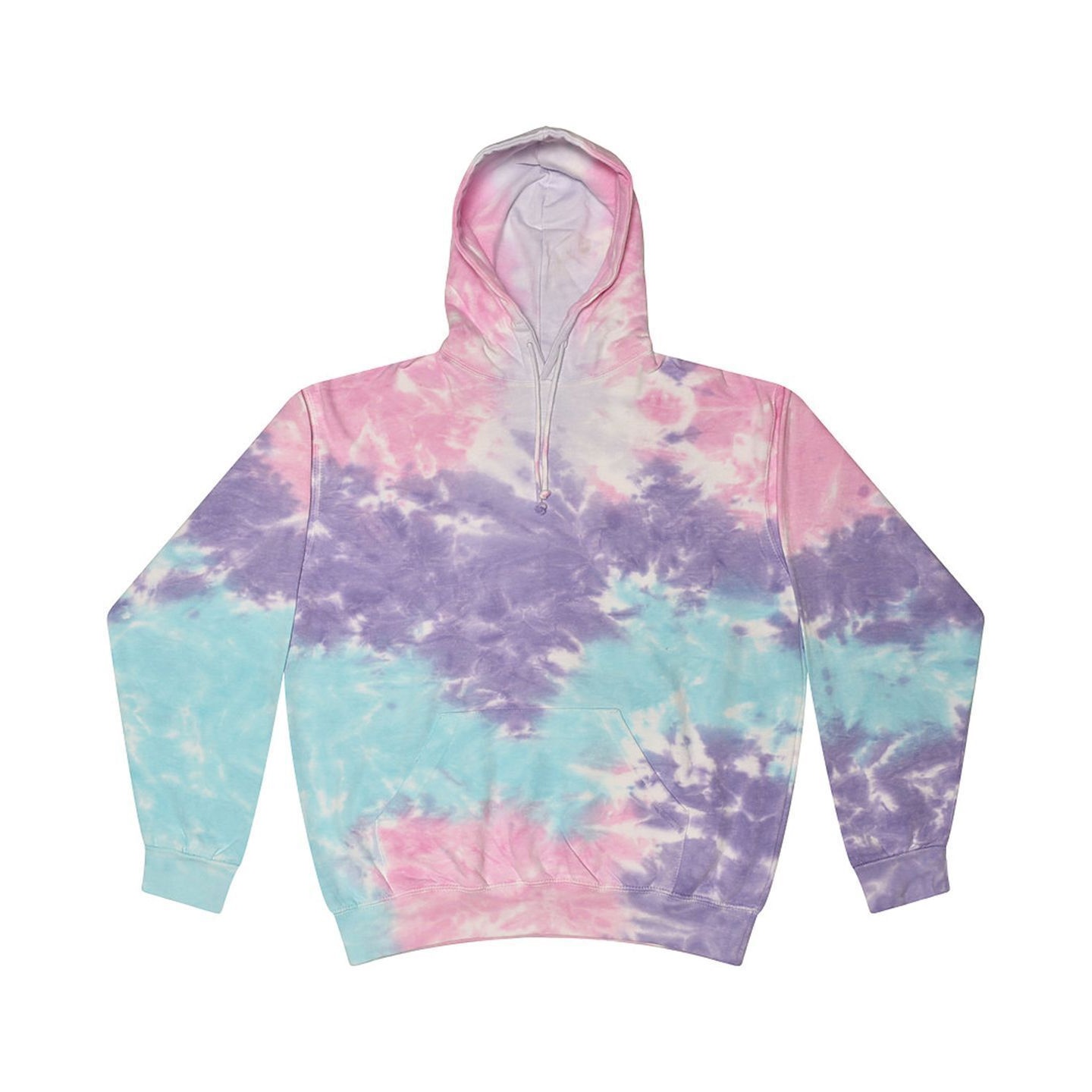 Sudadera Con Capucha Teñida Modelo Rainbow Tie Dye Colortone