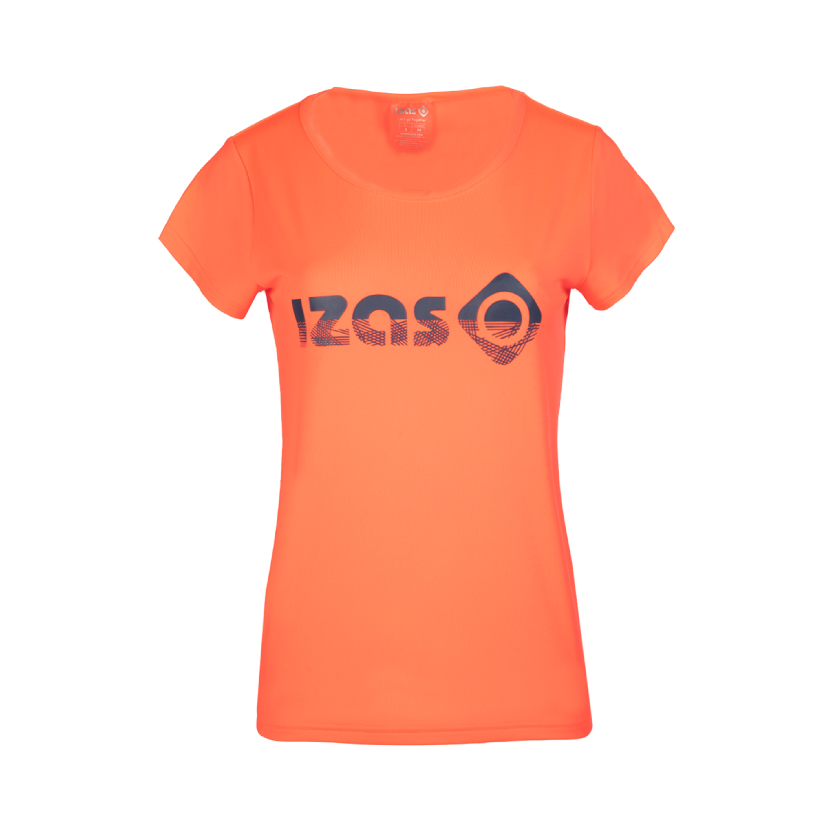 Camiseta Deportiva Técnica Cuello Redondo Izas Aria Ii - naranja - 