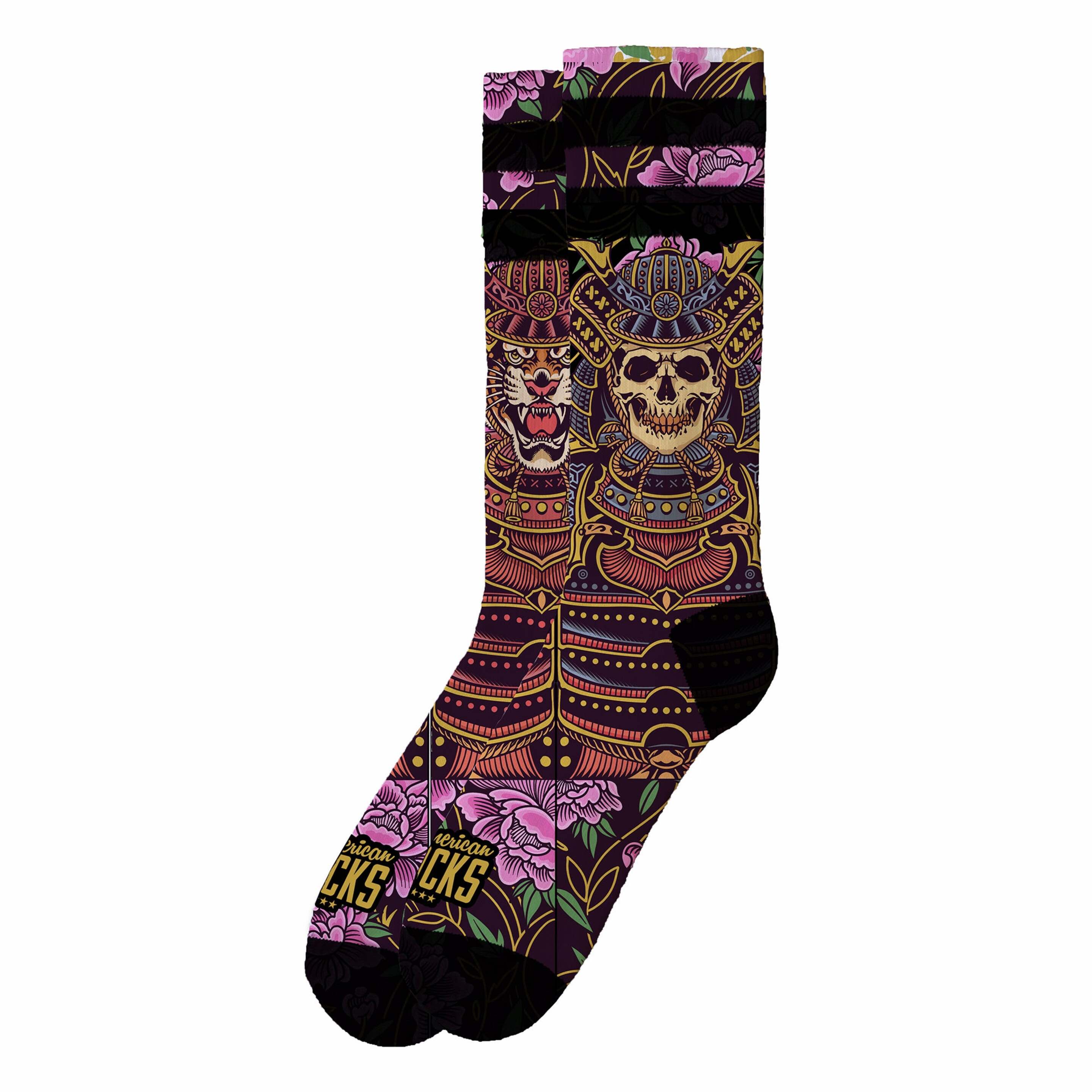 Meias American Socks Samurai Mid High - multicolor - 