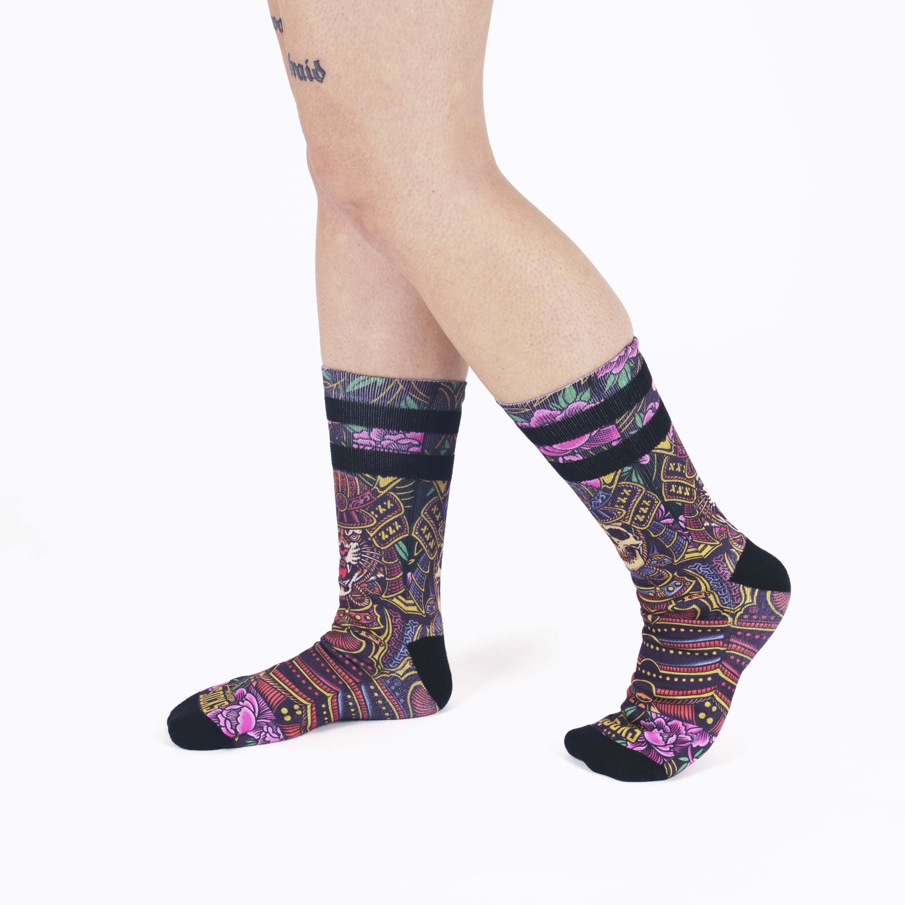 Calcetines American Socks Samurai Mid High - Multicolor - Calcetines Técnicos De Deporte  MKP
