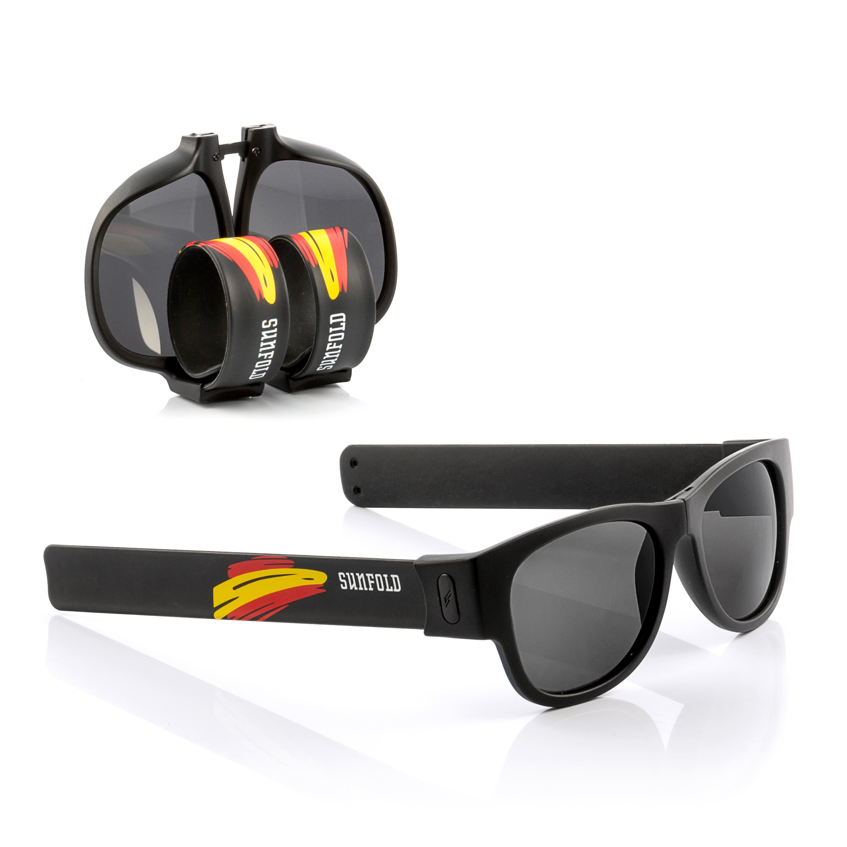 Gafas De Sol Enrollables Sunfold Mundial Spain Black