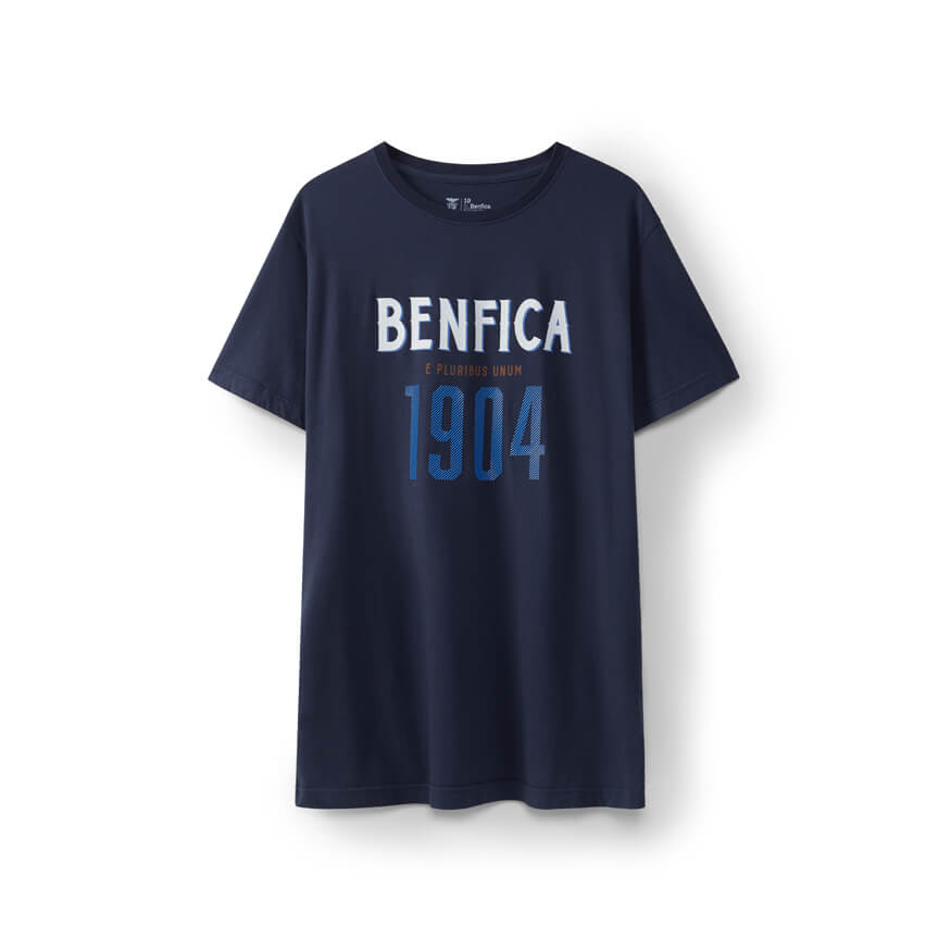 T-shirt Azul Benfica 1904 Rapaz - azul - 
