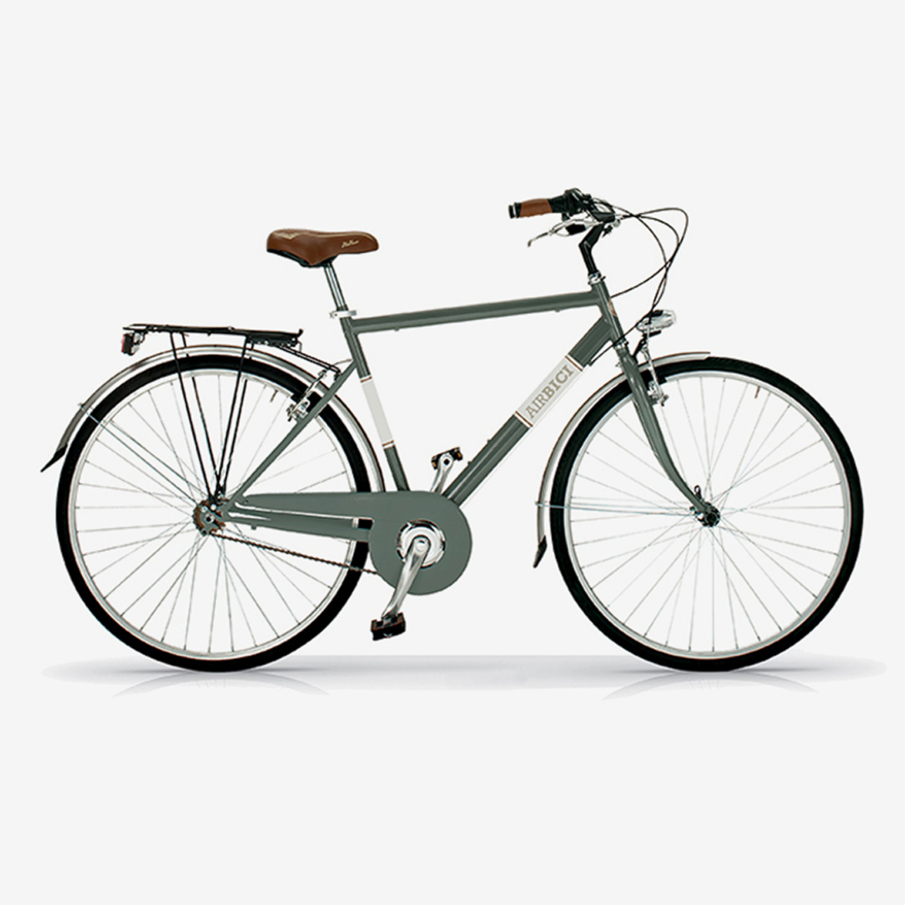 Bicicleta De Ciudad Airbici 605m Allure - gris - 