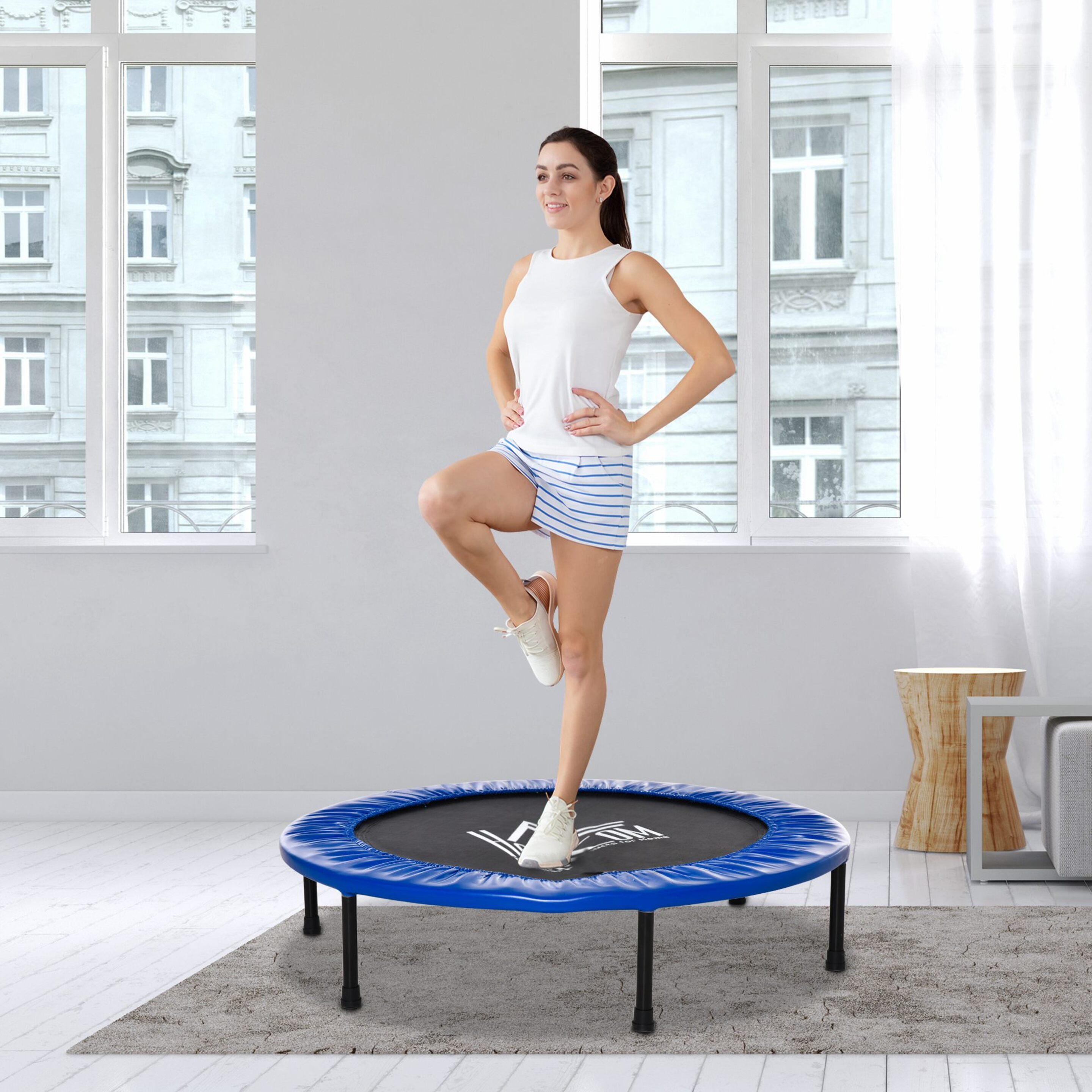 Cama Elástica Fitness ø100cm Homcom A71-022